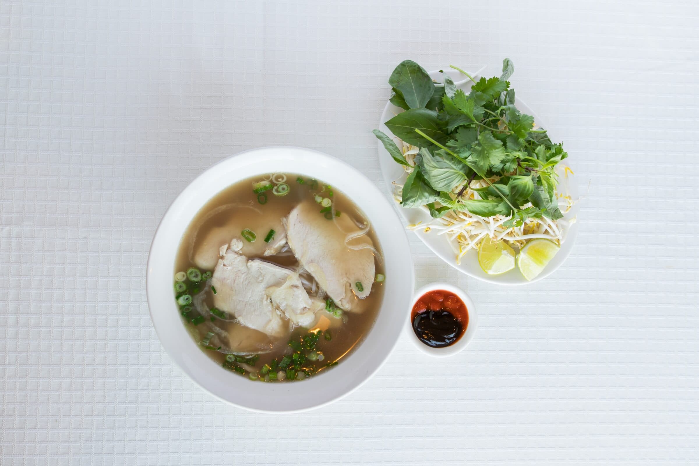 14. Sliced Chicken Satay Noodle Soup