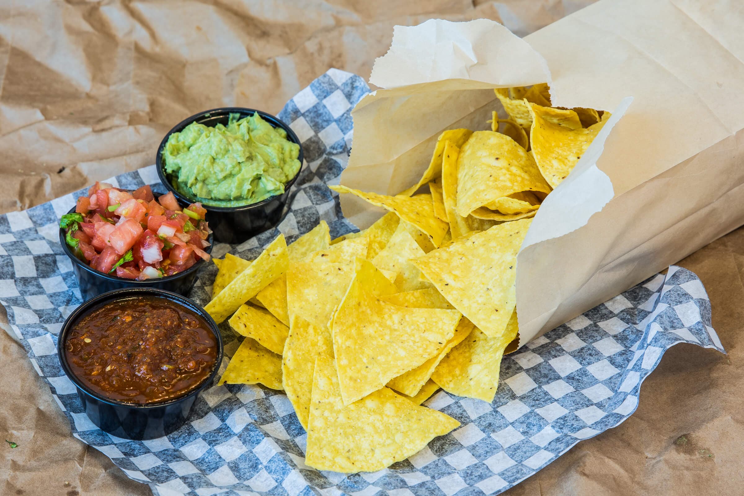 Chips, Salsa, and Guacamole