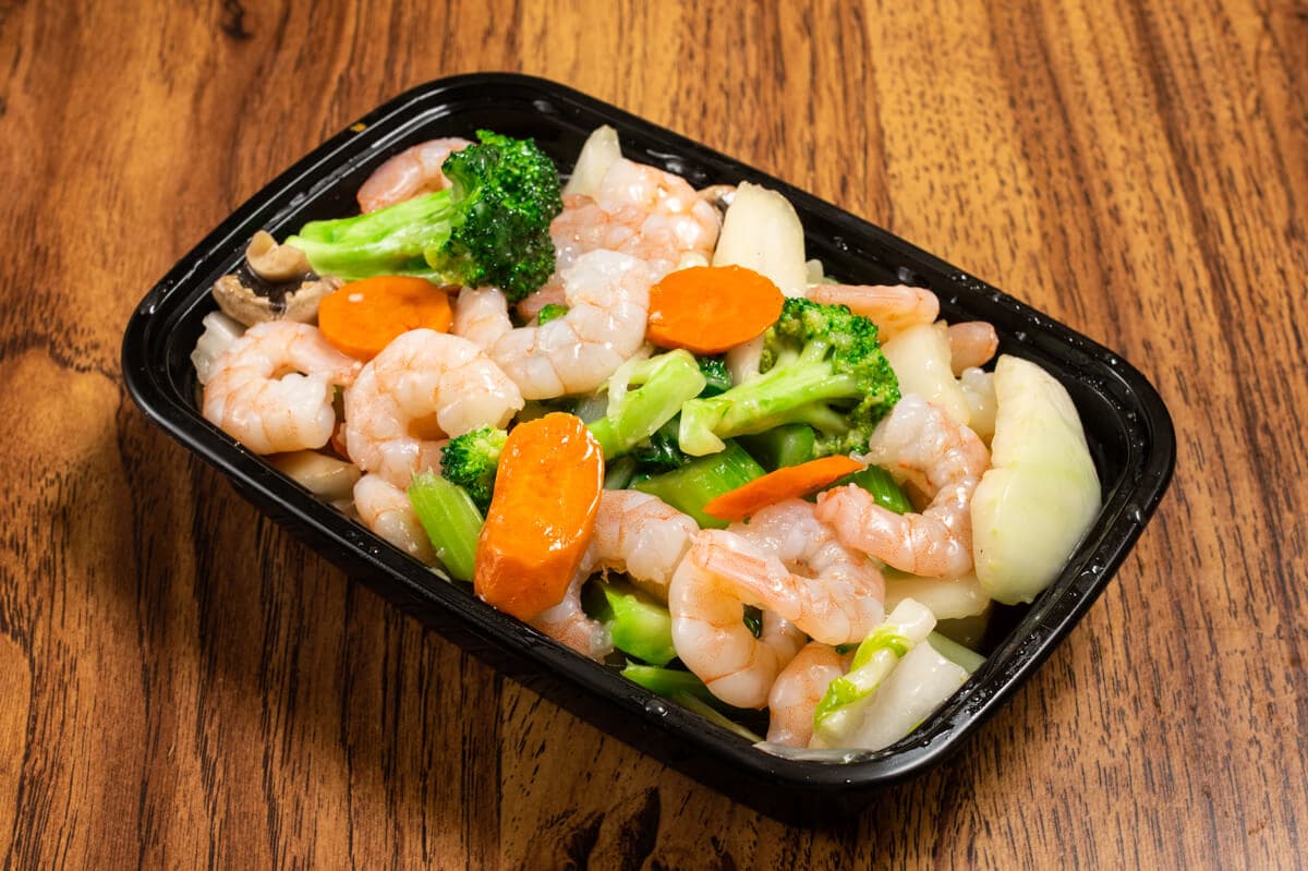 35. Shrimp Mixed Vegetables