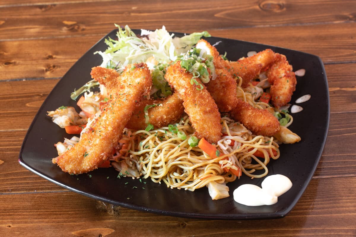 Chicken Katsu Yakisoba