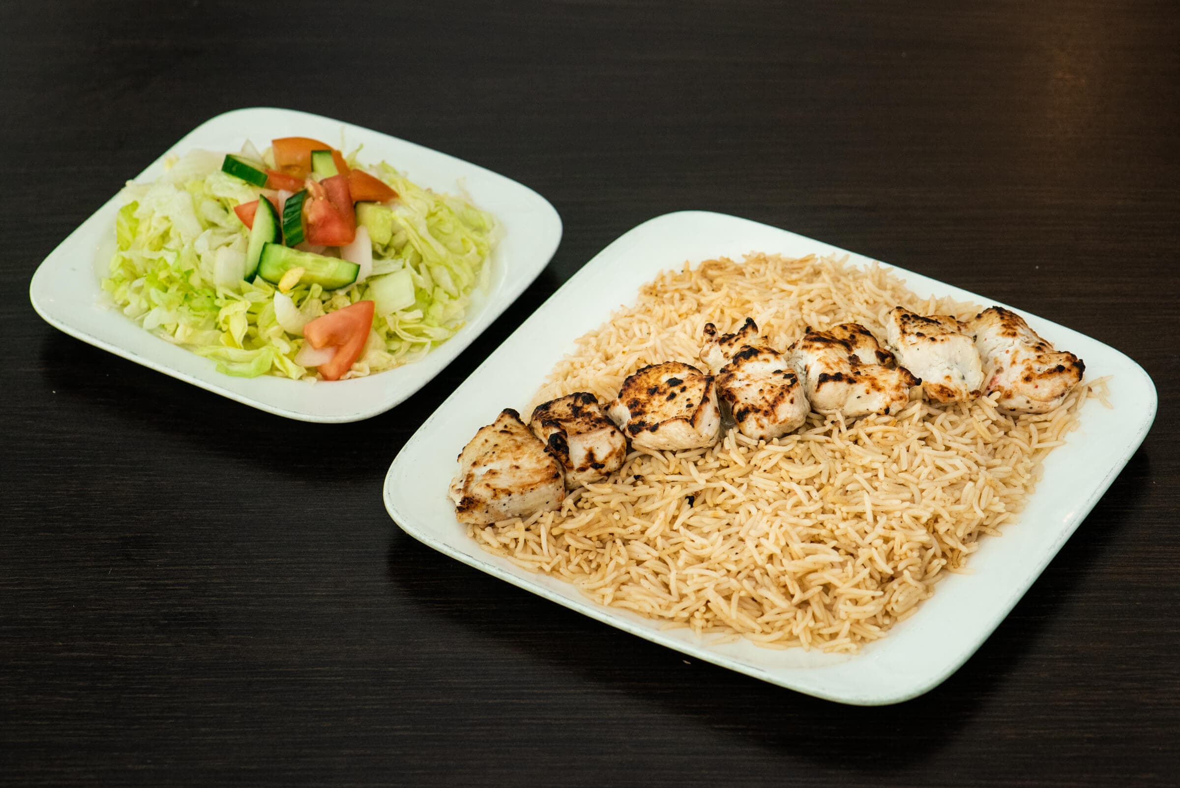 Chicken Kebob Dinner
