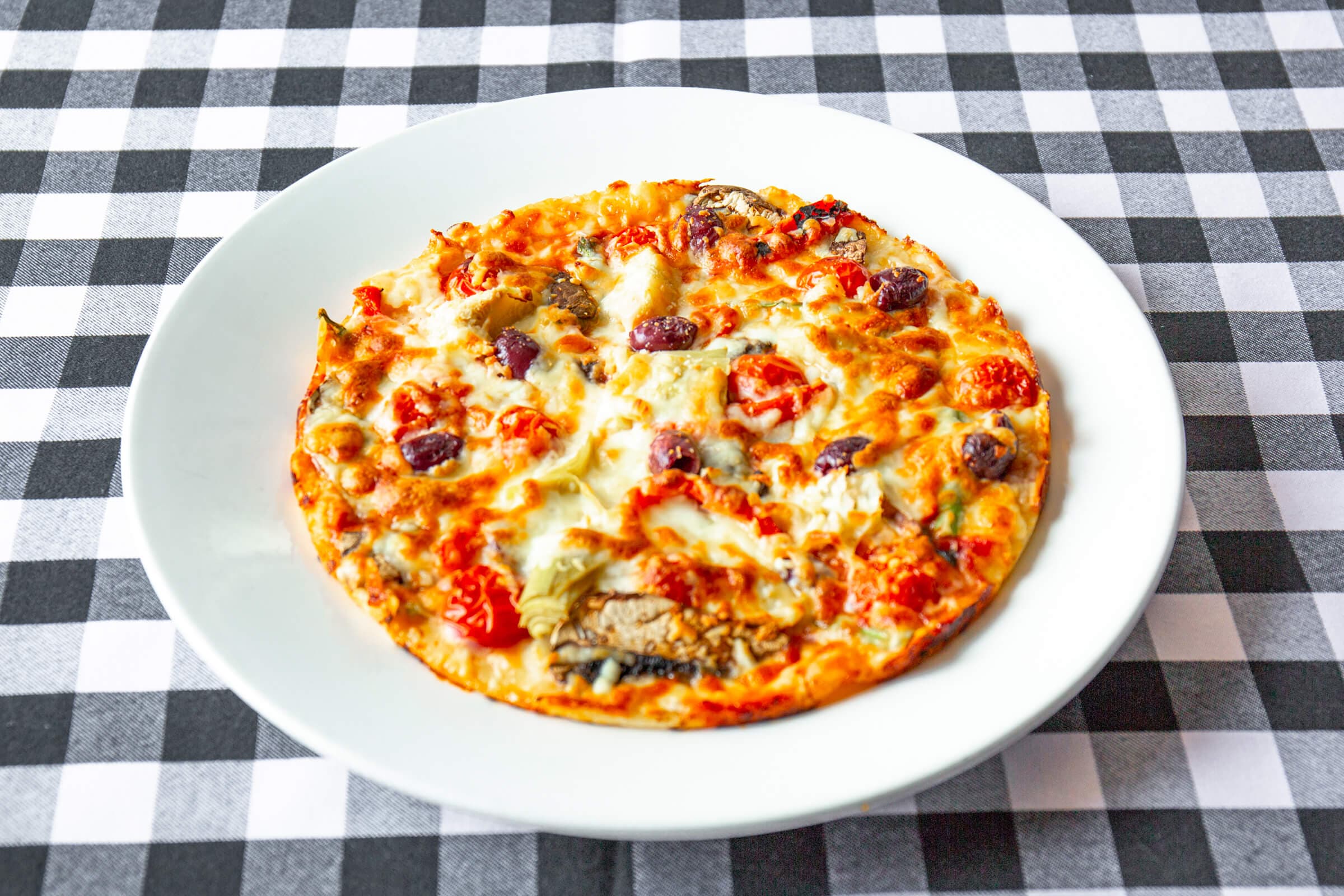 10" Medium Mediterranean Vegetarian Pizza