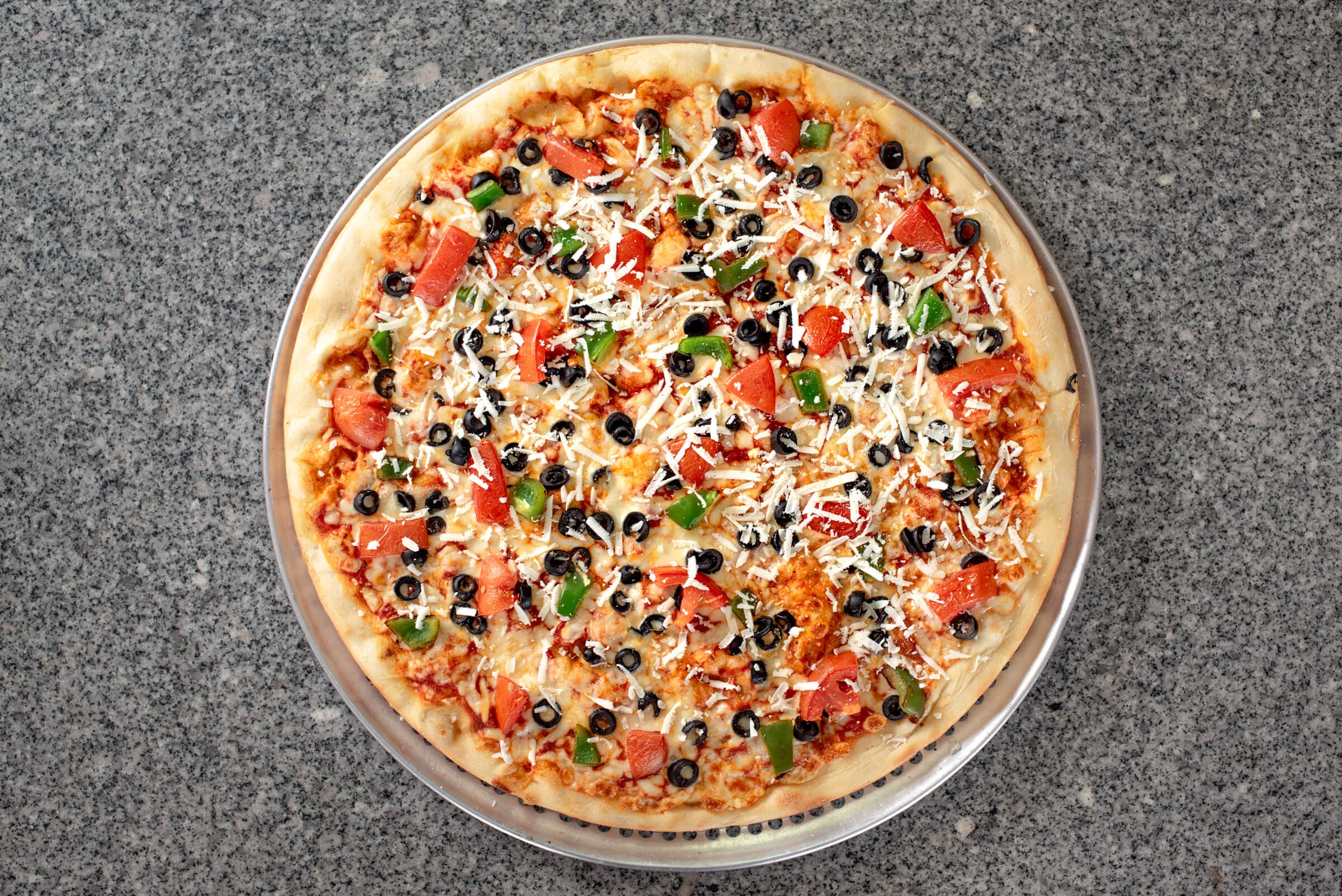 5. Party Mediterranean Pizza