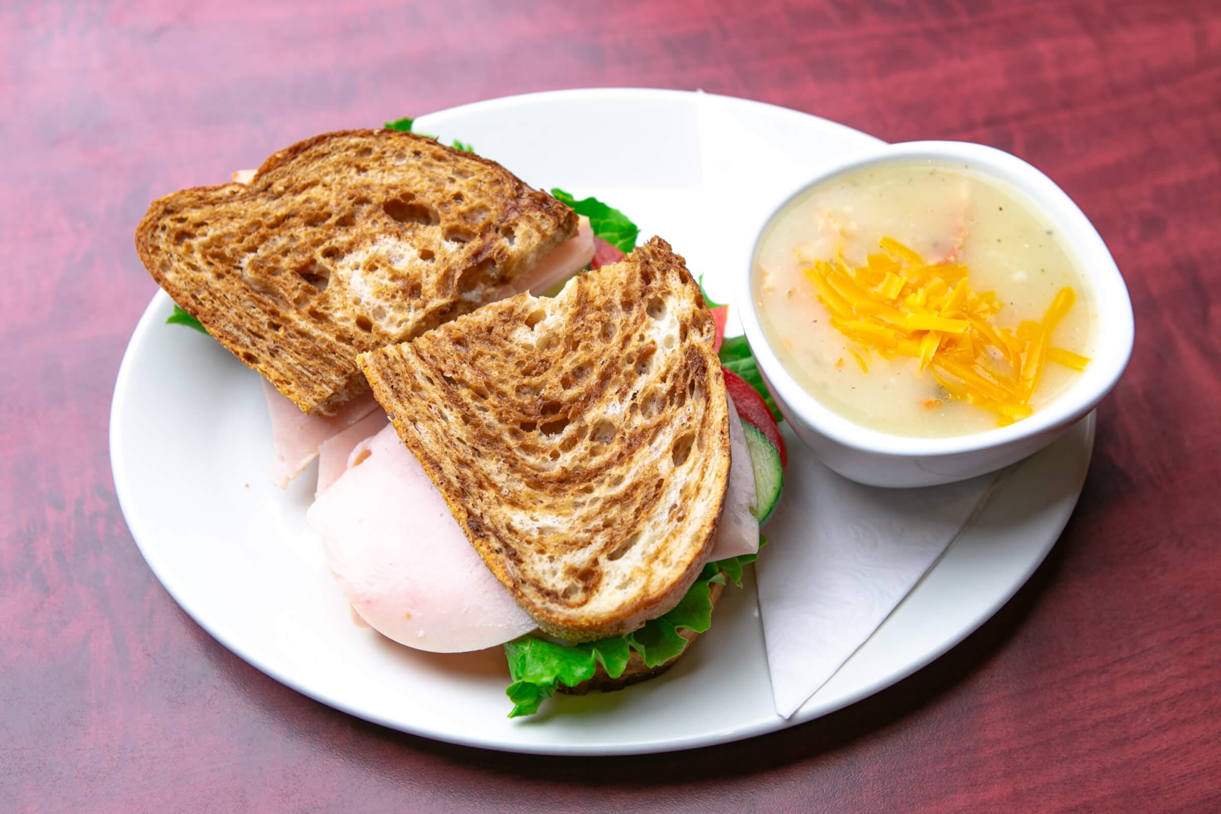 Turkey Caesar Sandwich