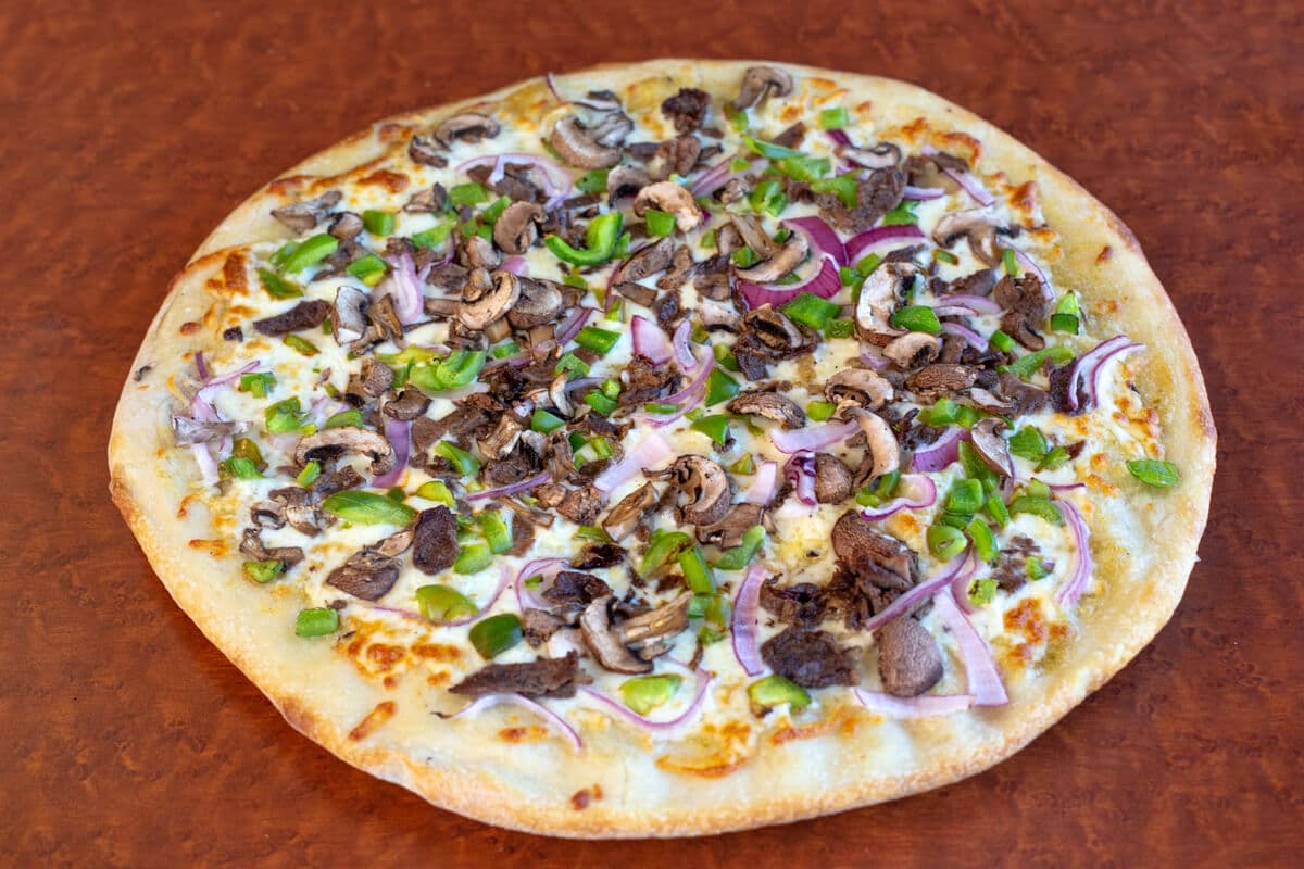 12. 16" Extra Large Philly Steak Pizza