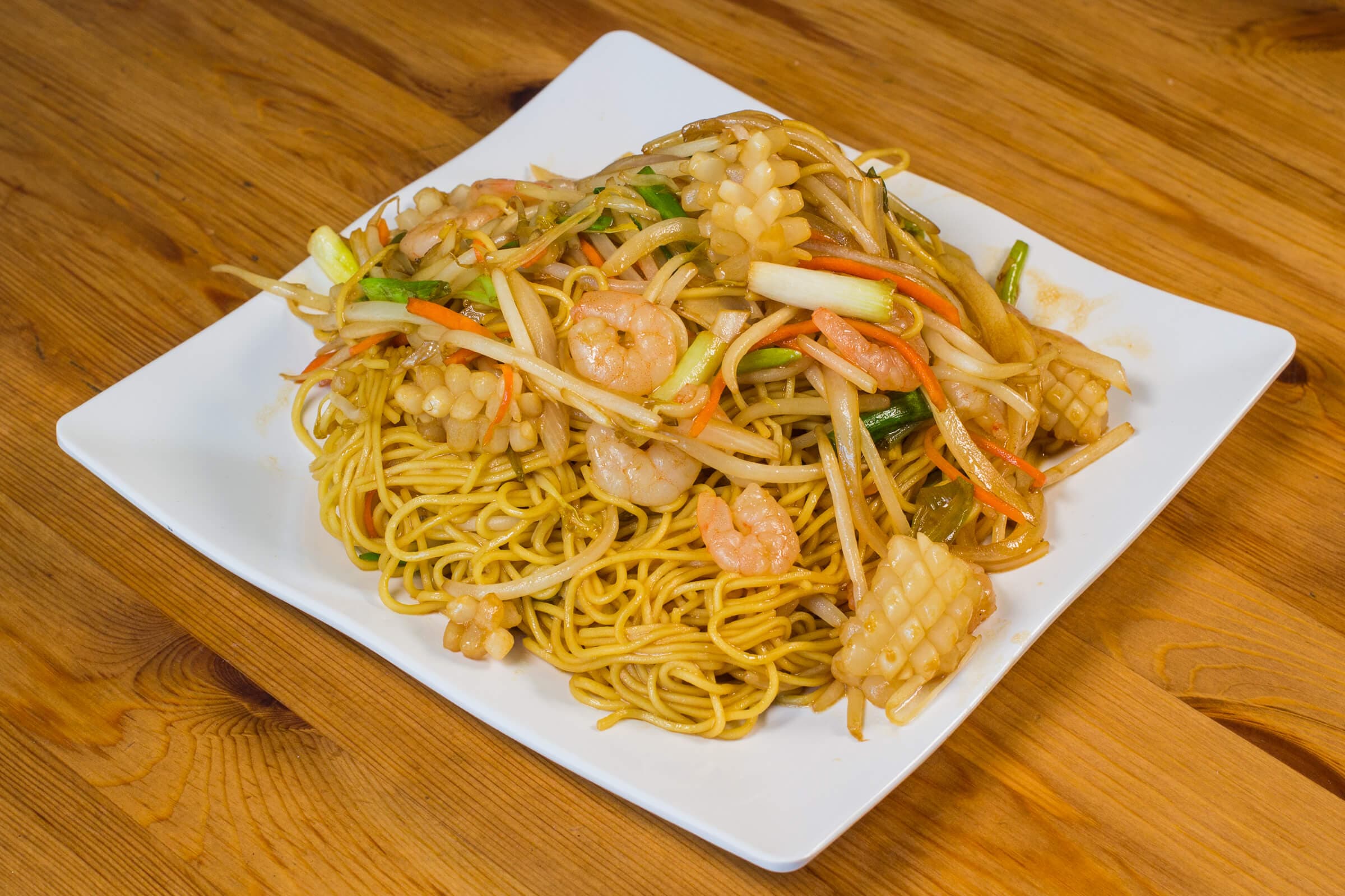 F4. Fried Noodle with Shrimp