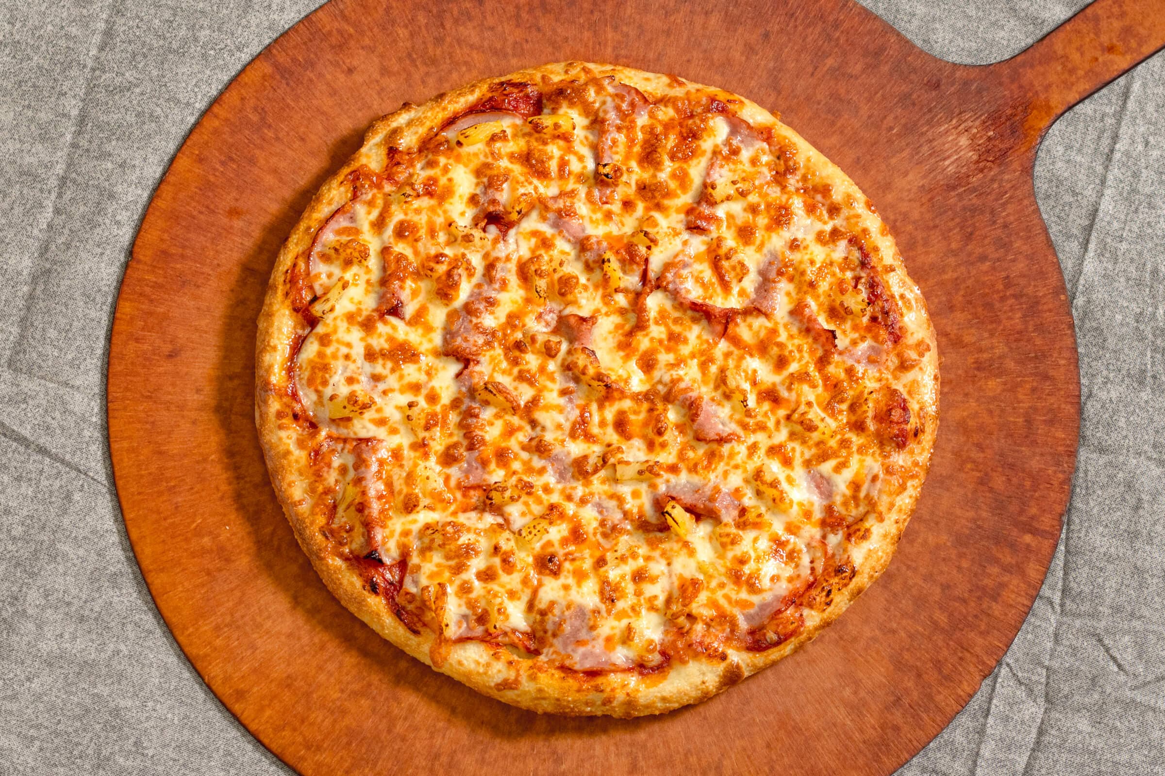 Two Small Hawaiian Pizzas