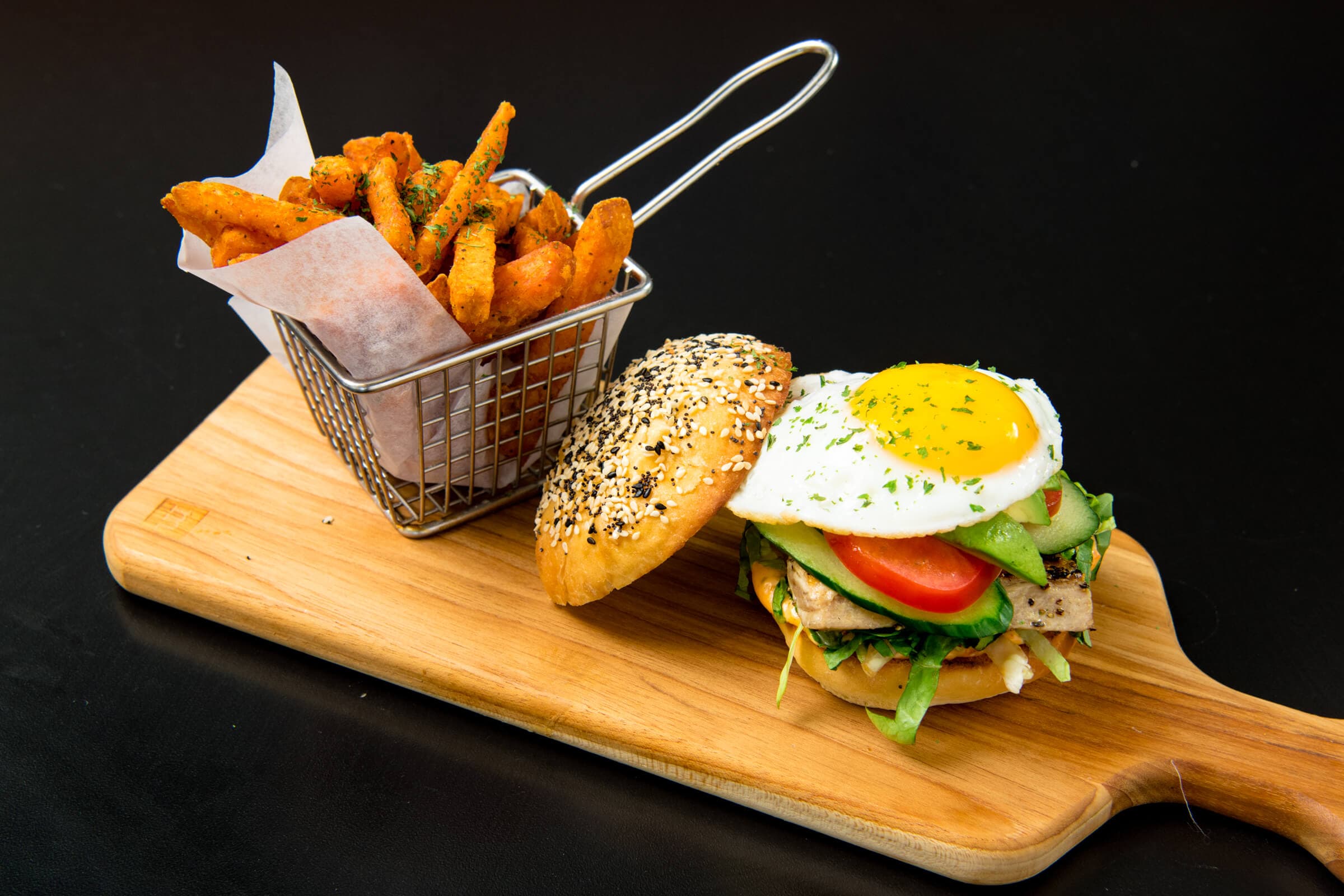 Portobello Mushroom Burger