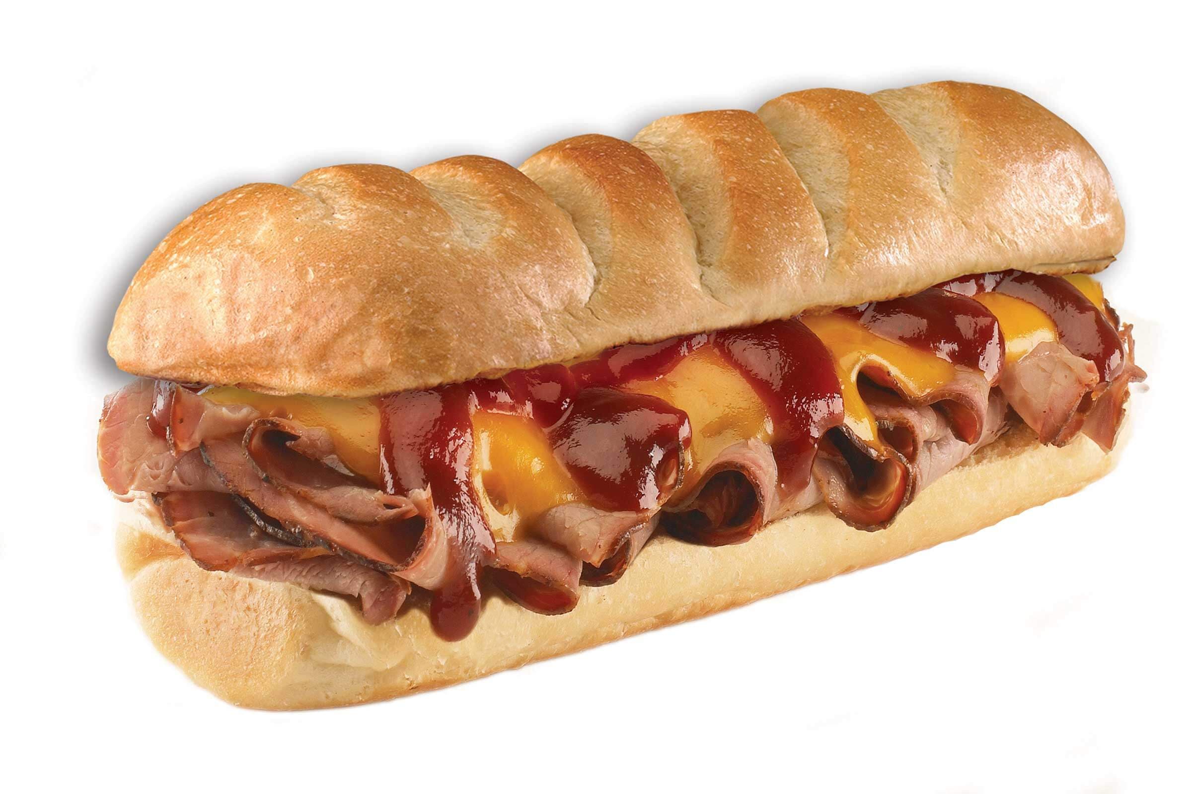 Large Smokehouse Beef and Cheddar Brisket Sub Combo