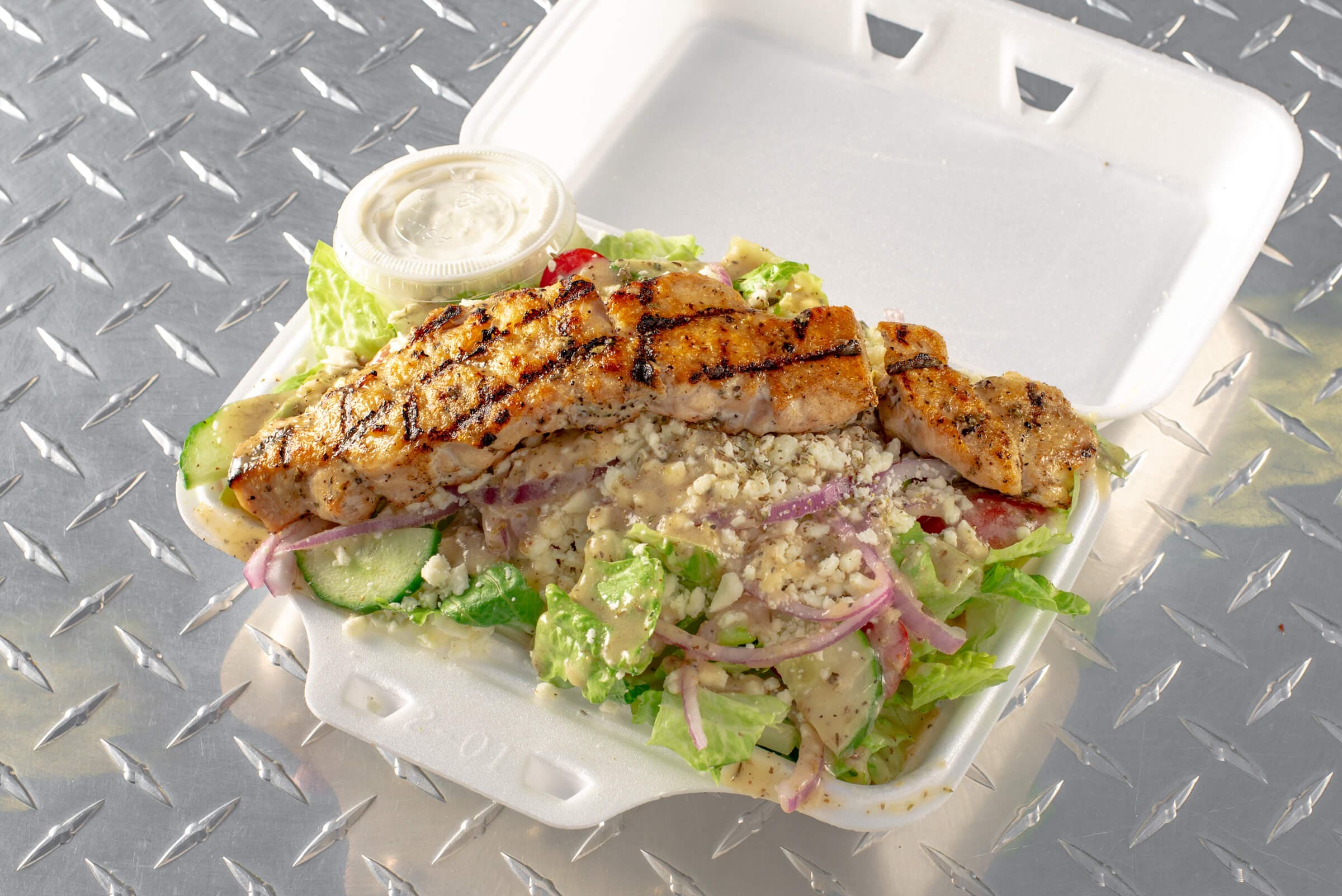 Chicken Greek Salad