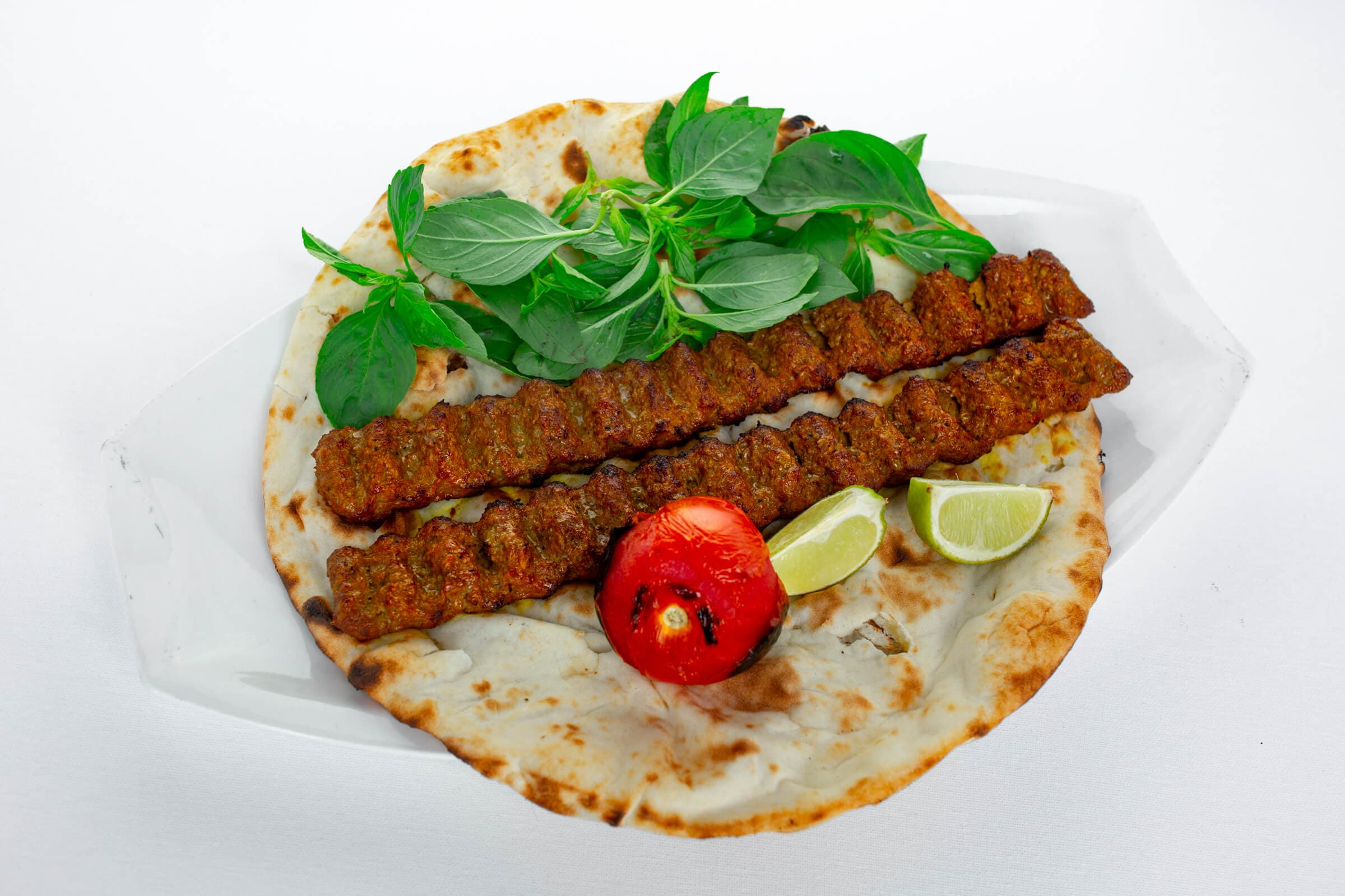 Koobideh with Fresh Sangak Bread