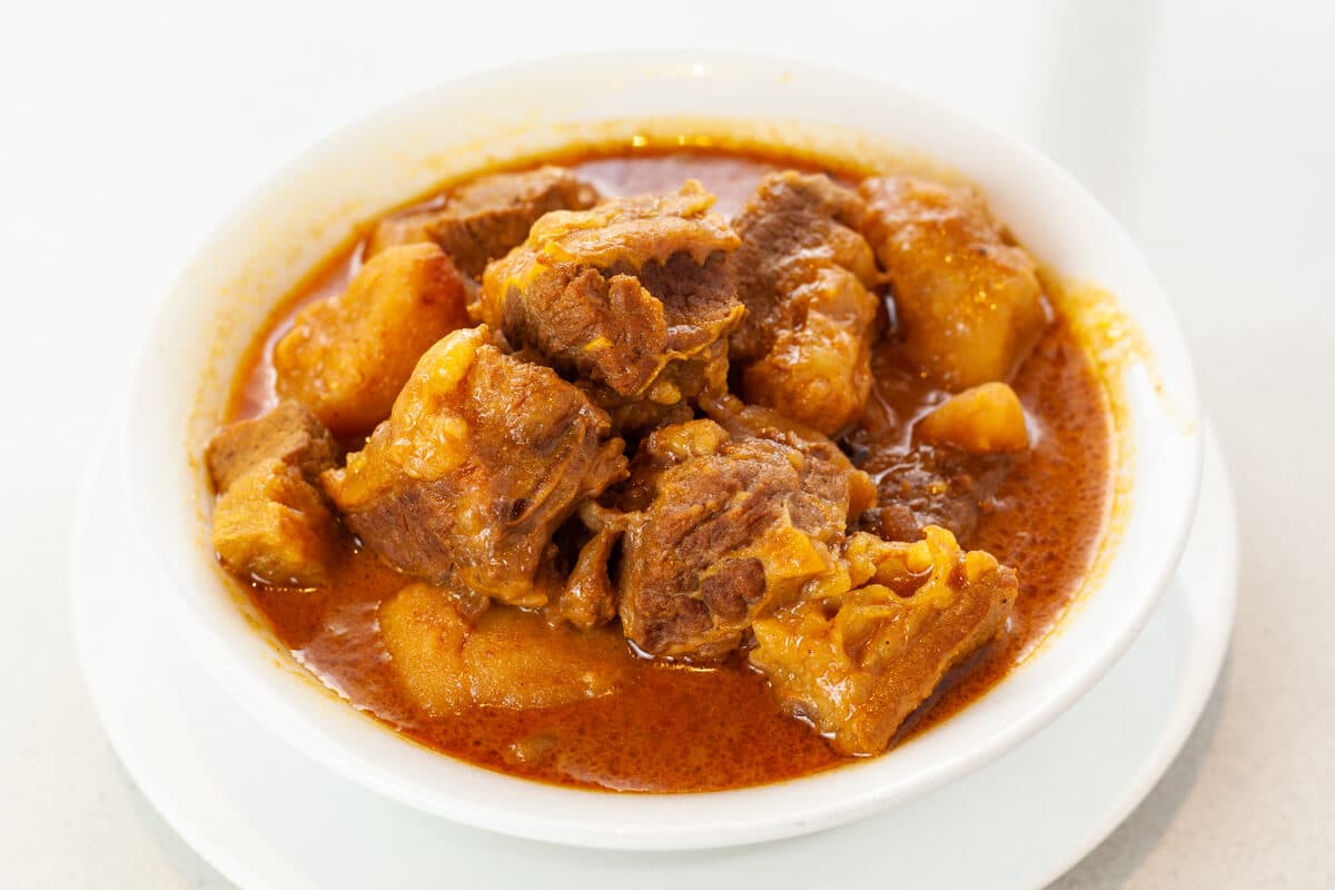 197. Curry Beef Brisket on Rice