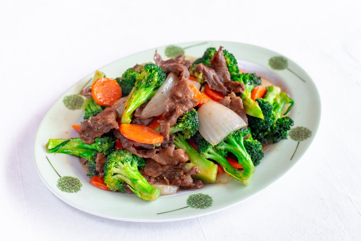 Beef with Mixed Vegetables