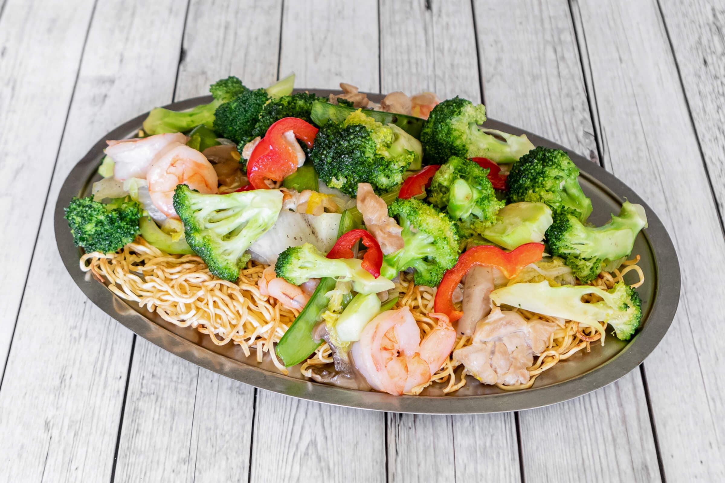 Chow mein à la cantonaise / Cantonese-Style Chow Mein