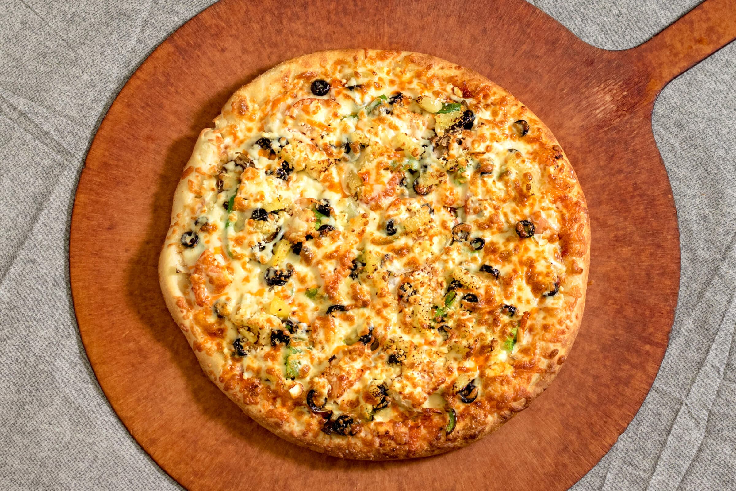 Two Small Vegetarian Pizzas