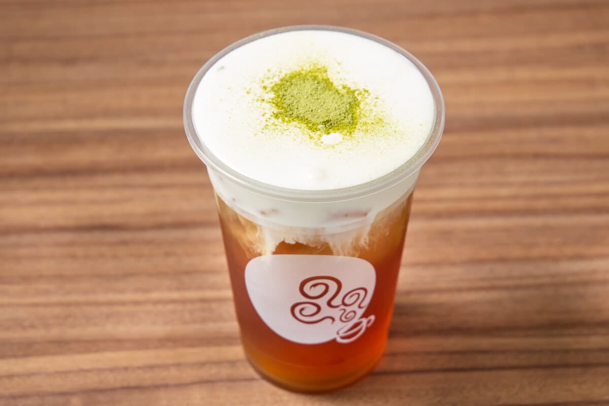 Milk Foam Winter Melon Drink (Hot)