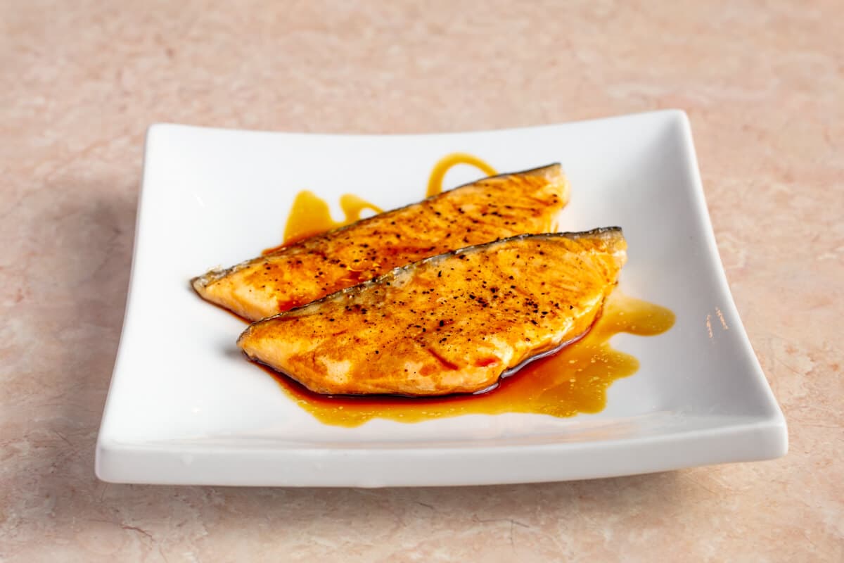 44. Salmon Teriyaki
