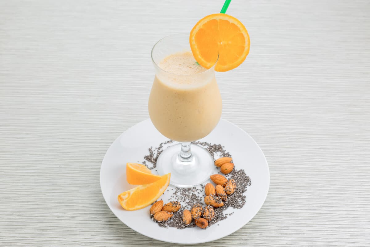 Orange Greensicle Shake