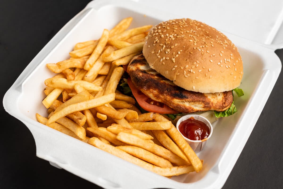 Grilled Chicken Burger