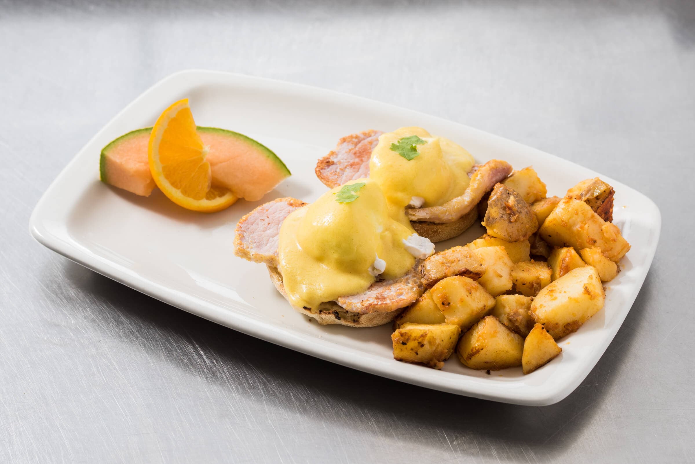 Eggs Benedict with Ham
