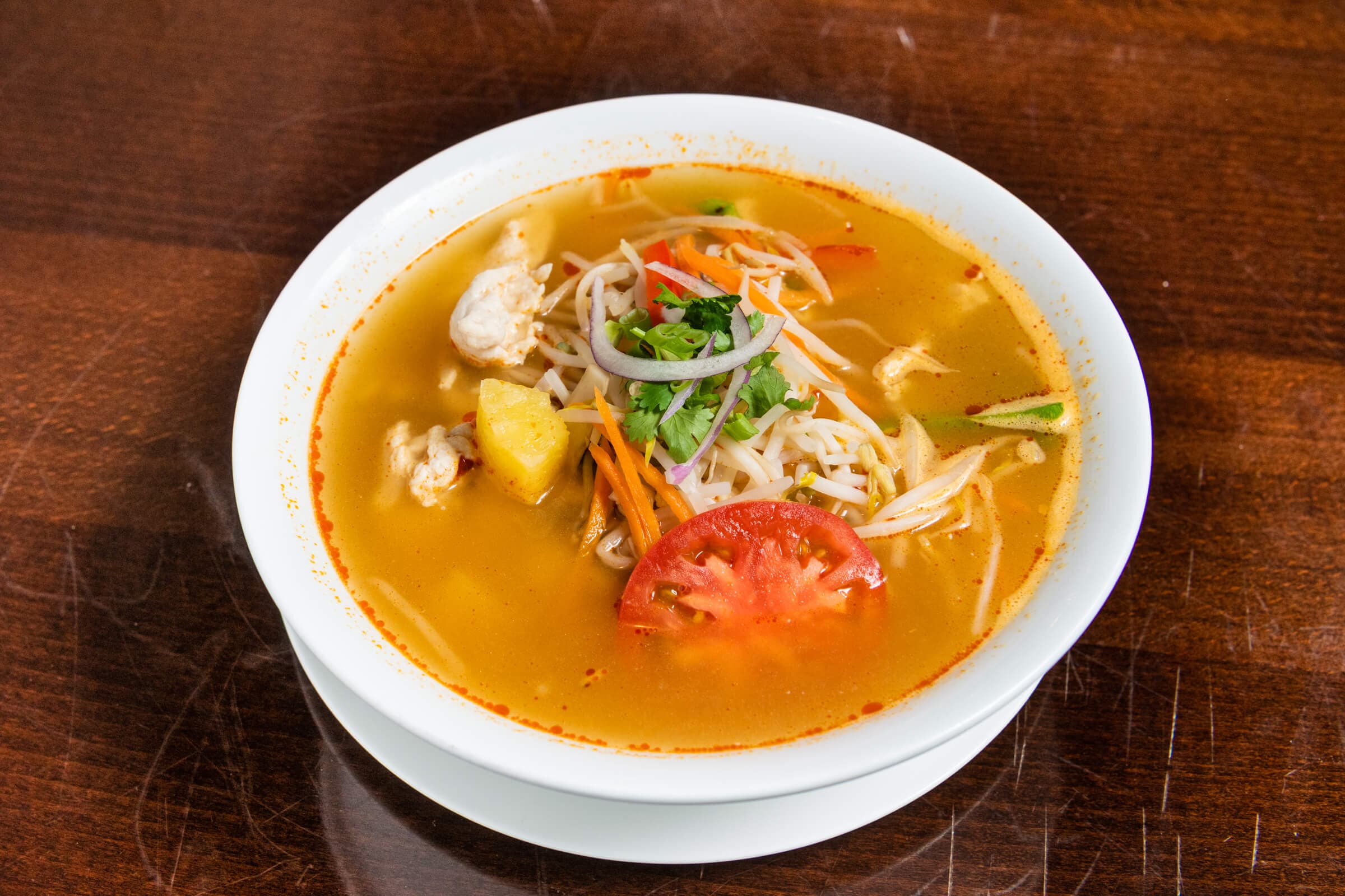 S15. Tom Yum Chicken Pho