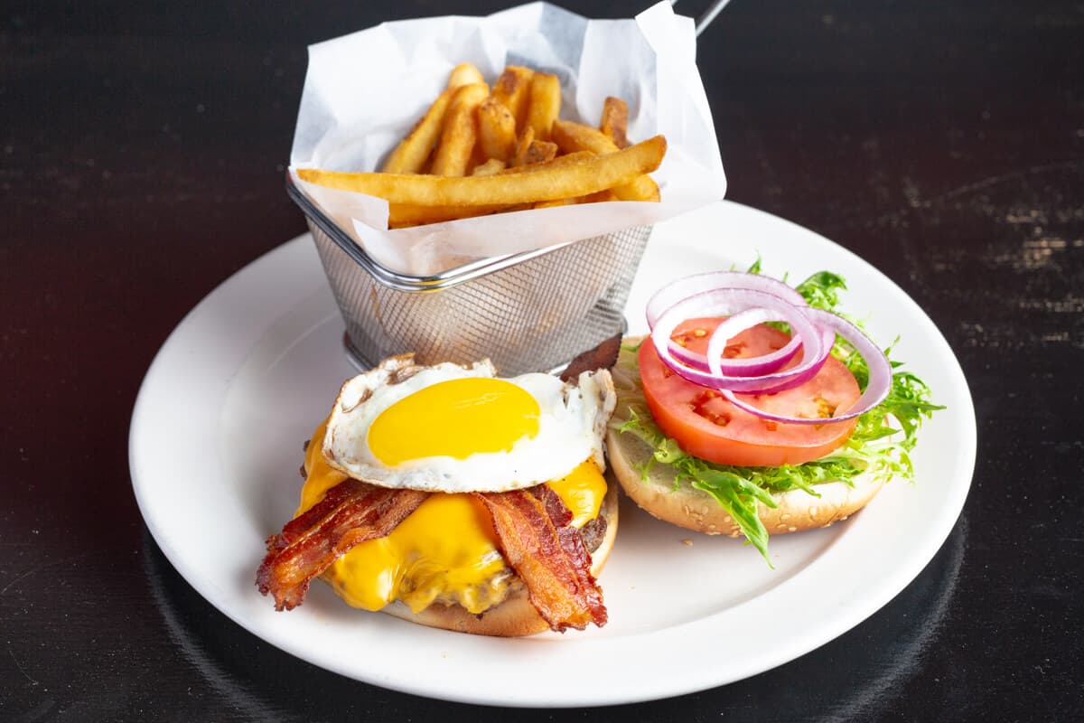Bacon Egg Cheeseburger