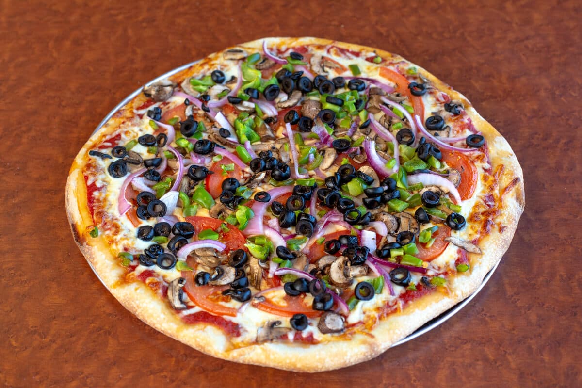4. 14" Large Vegetarian Pizza