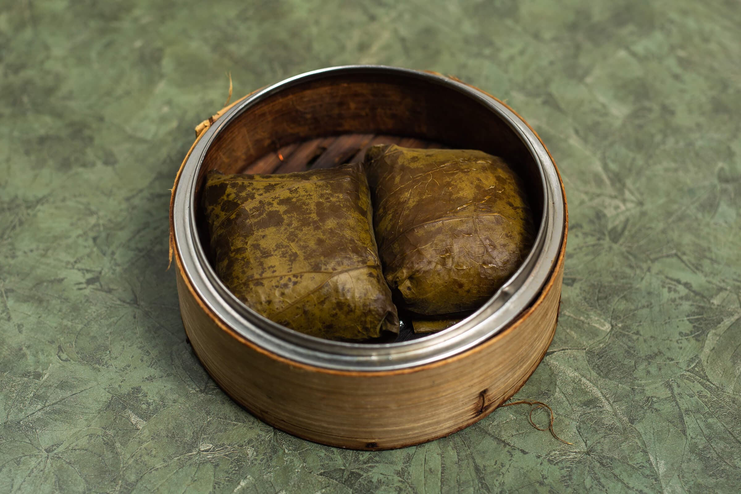 19. Steamed Lotus Leaf Sticky Rice