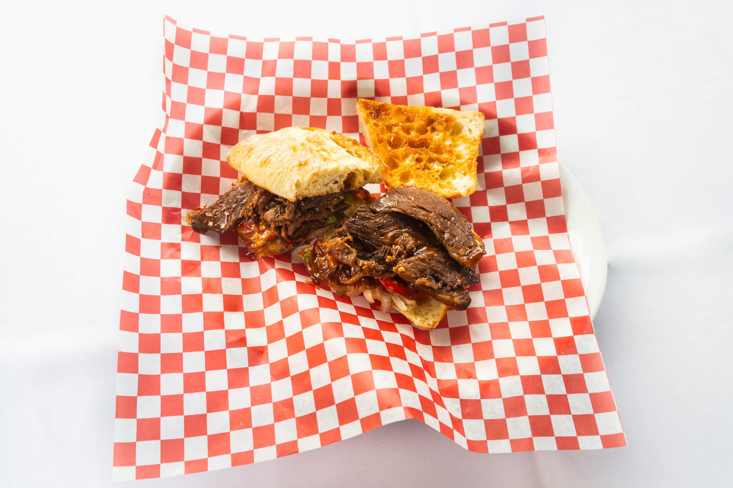 Buster's Philly Cheesesteak on a Bun