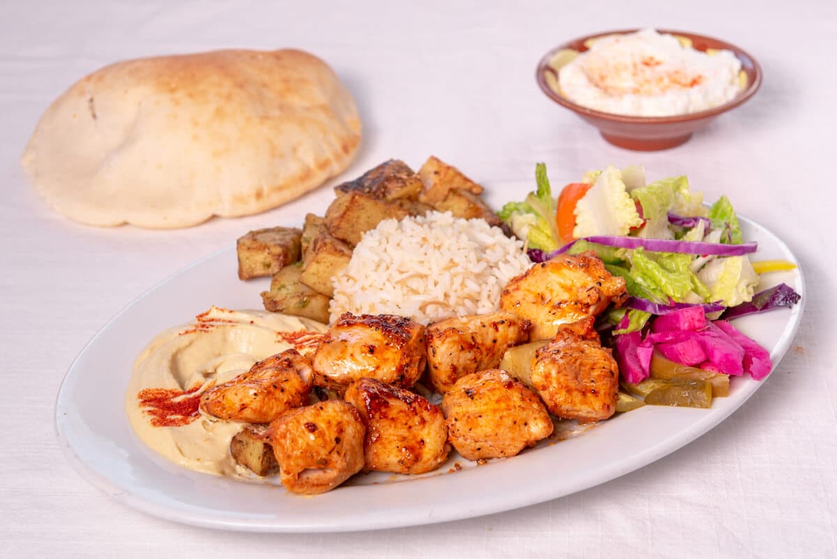 10. Chicken Skewers - Shish Taouk  (2 pcs)
