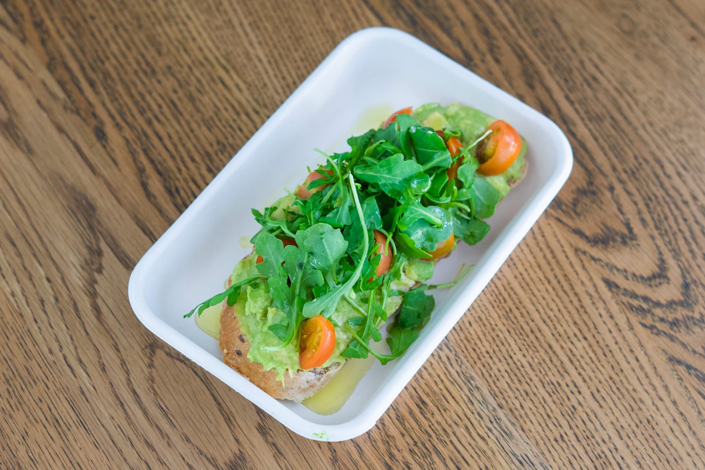 Crushed Avocado Toast (Vegan, Dairy Free, Gluten Free Option Available)