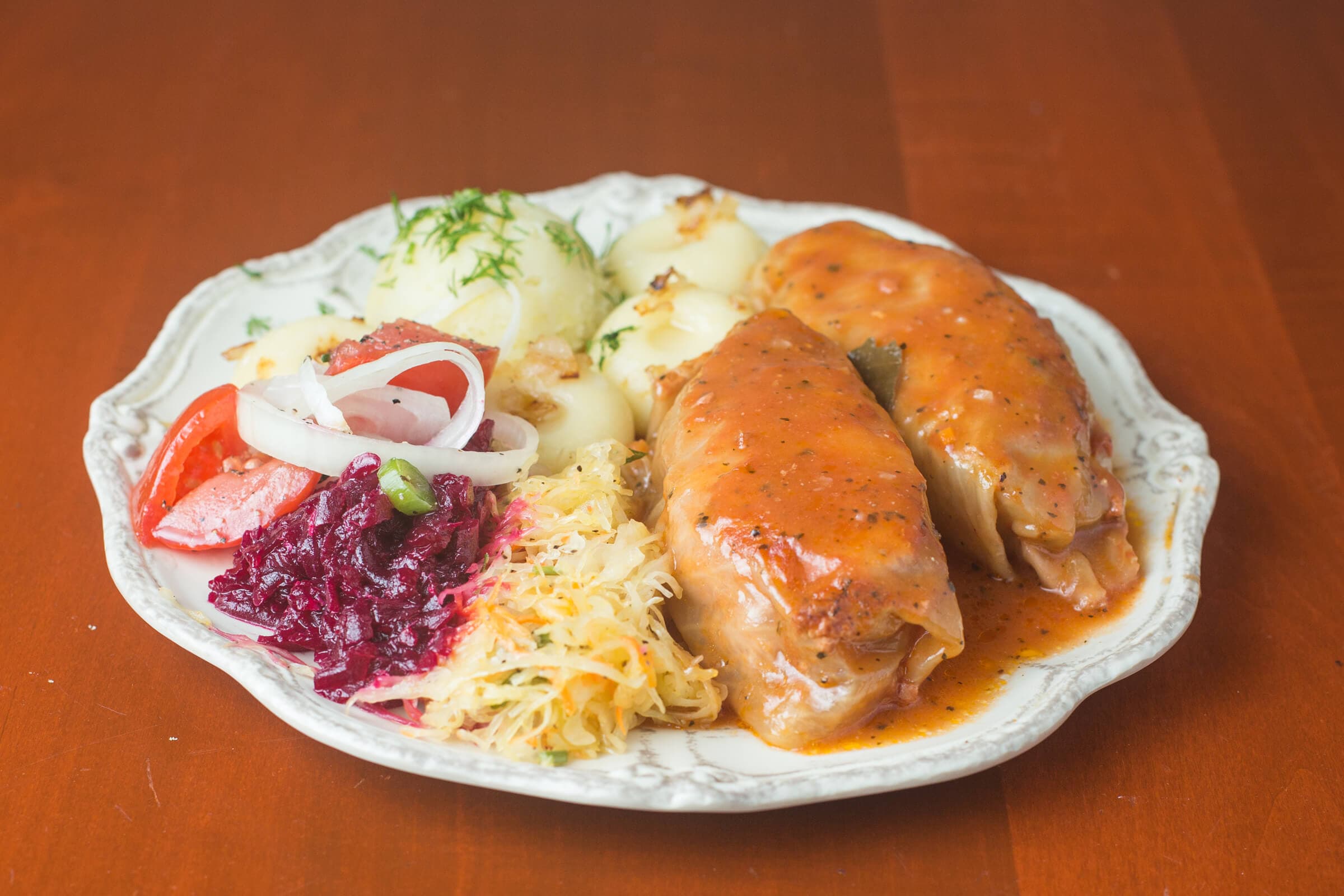 Cabbage Rolls Combo
