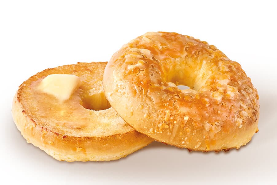 Four-Cheese Bagel