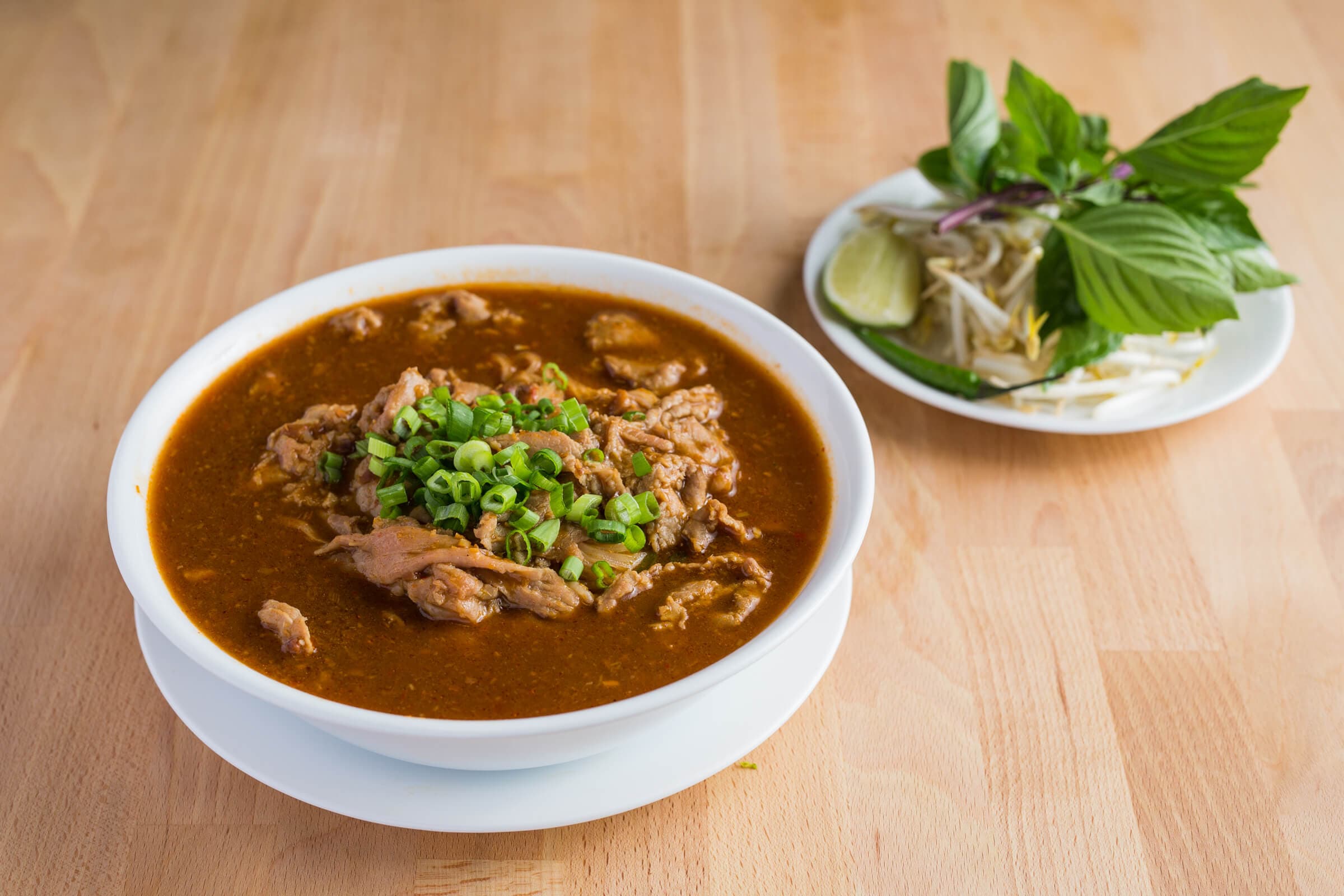 36. Rice Noodle with Satay Beef