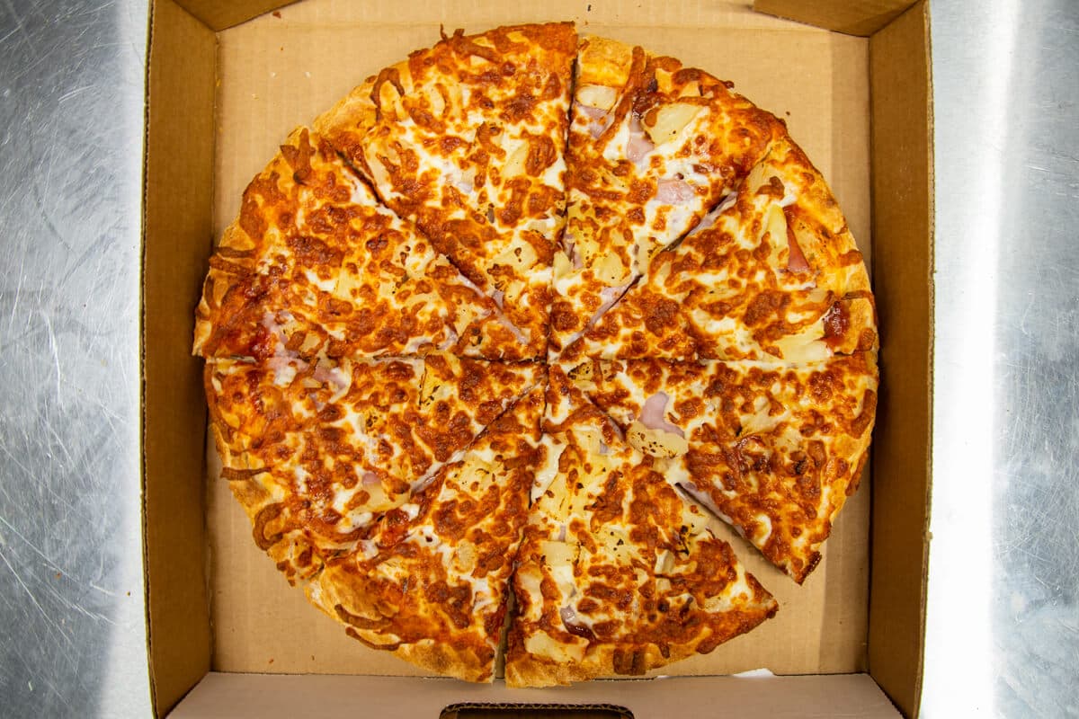 6.  Large Hawaiian Pizza
