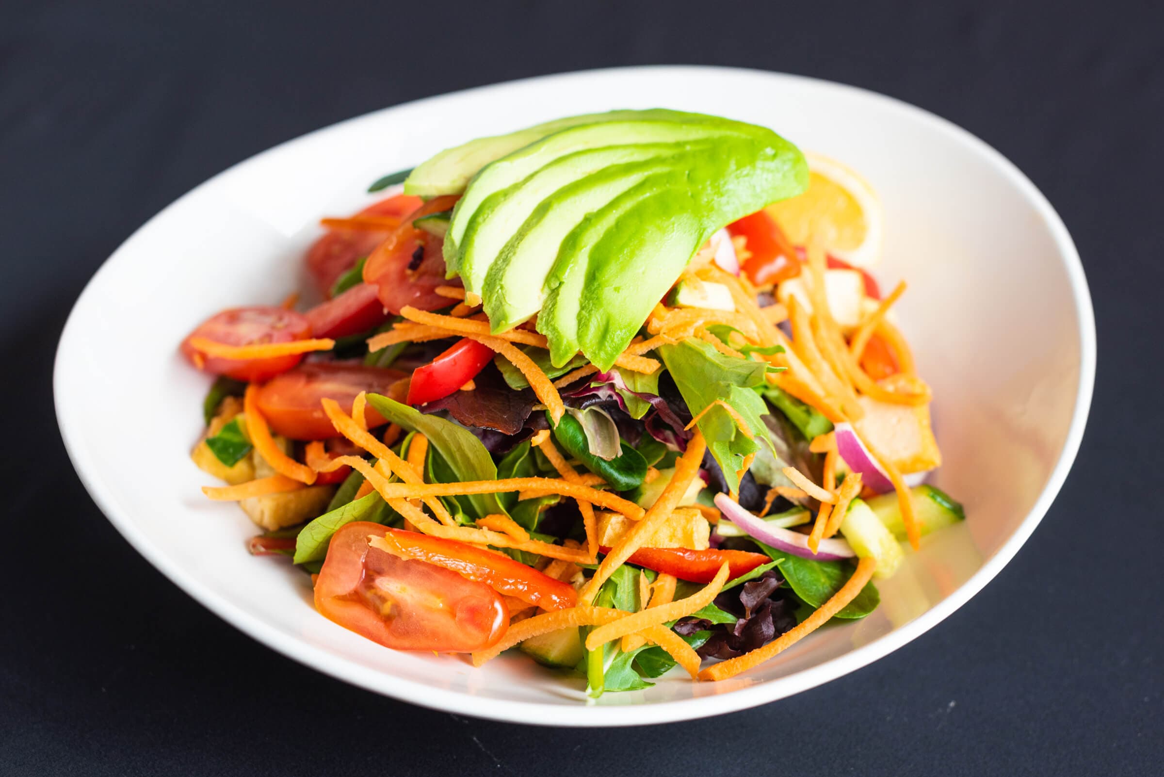 Avocado Mixed Green Salad