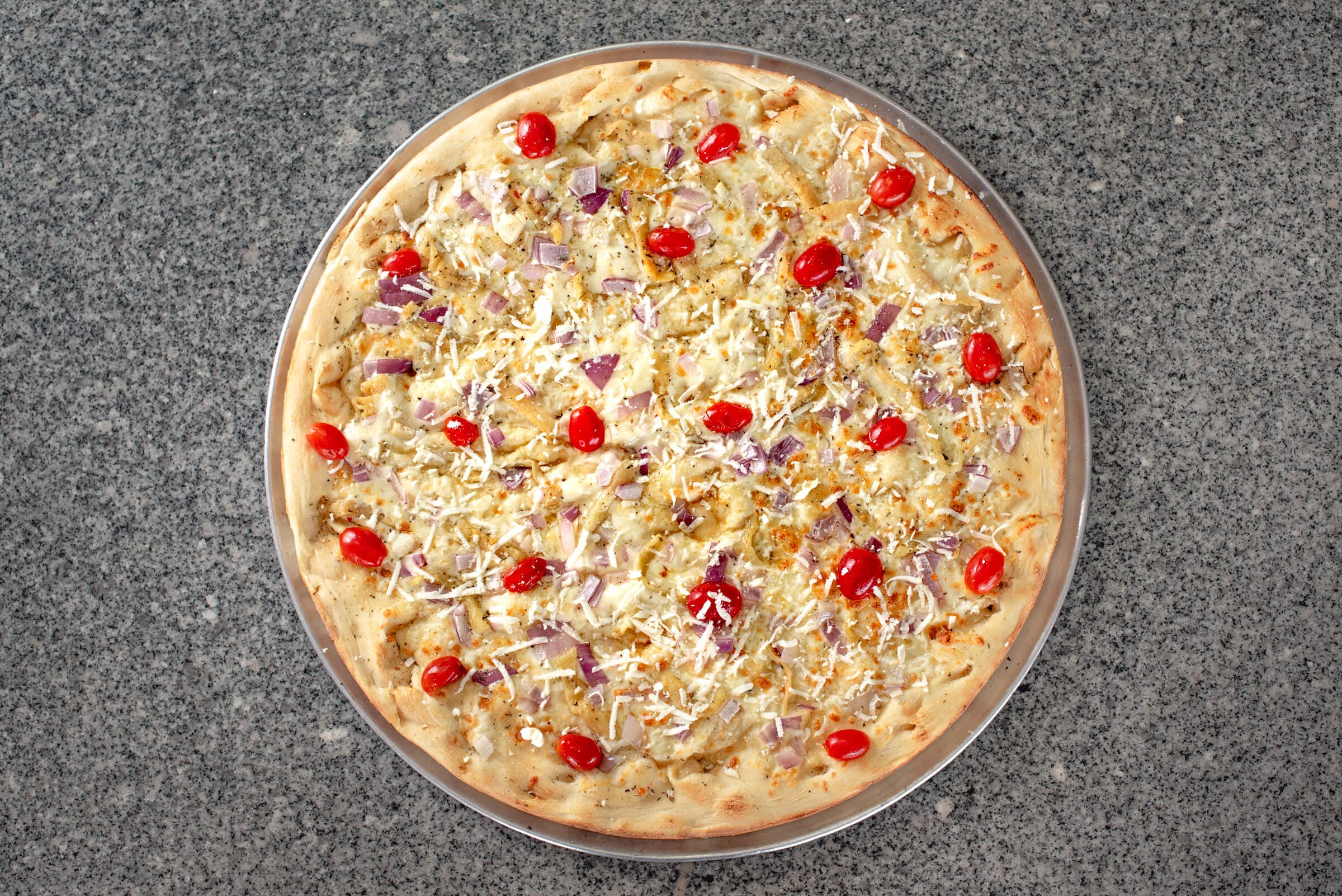 6. Large Melanzano Pizza