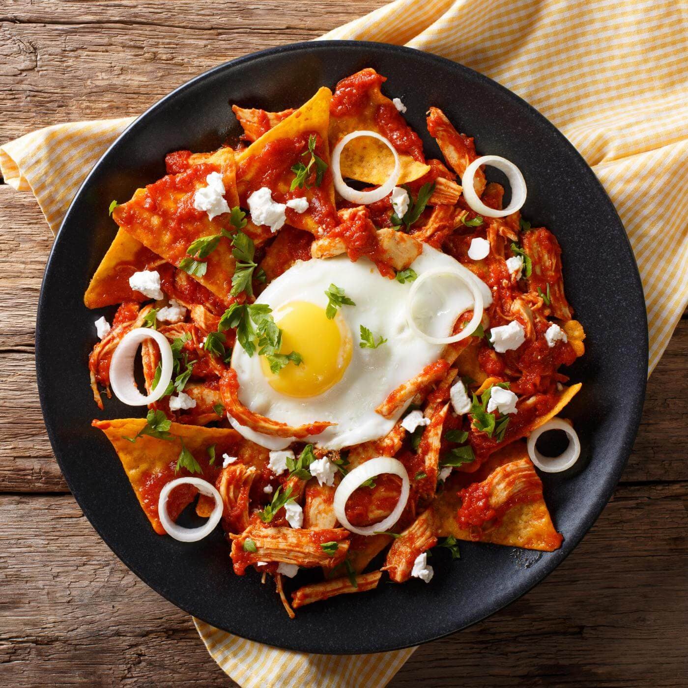 Chilaquiles Mexican Cuisine