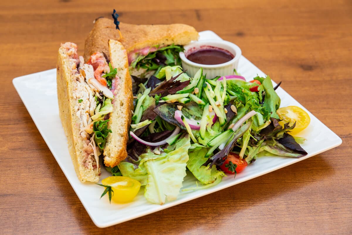 Turkey and Brie Focaccia