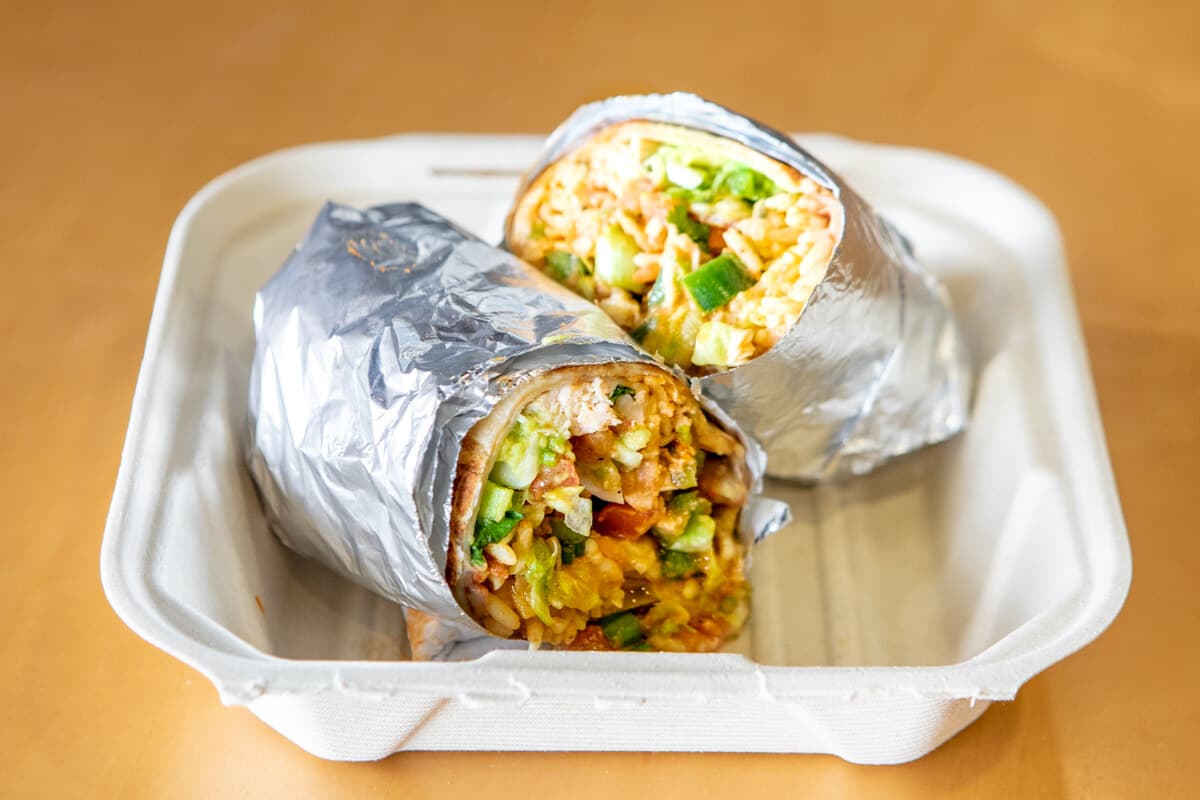 Big Tequila Lime Chicken Burrito
