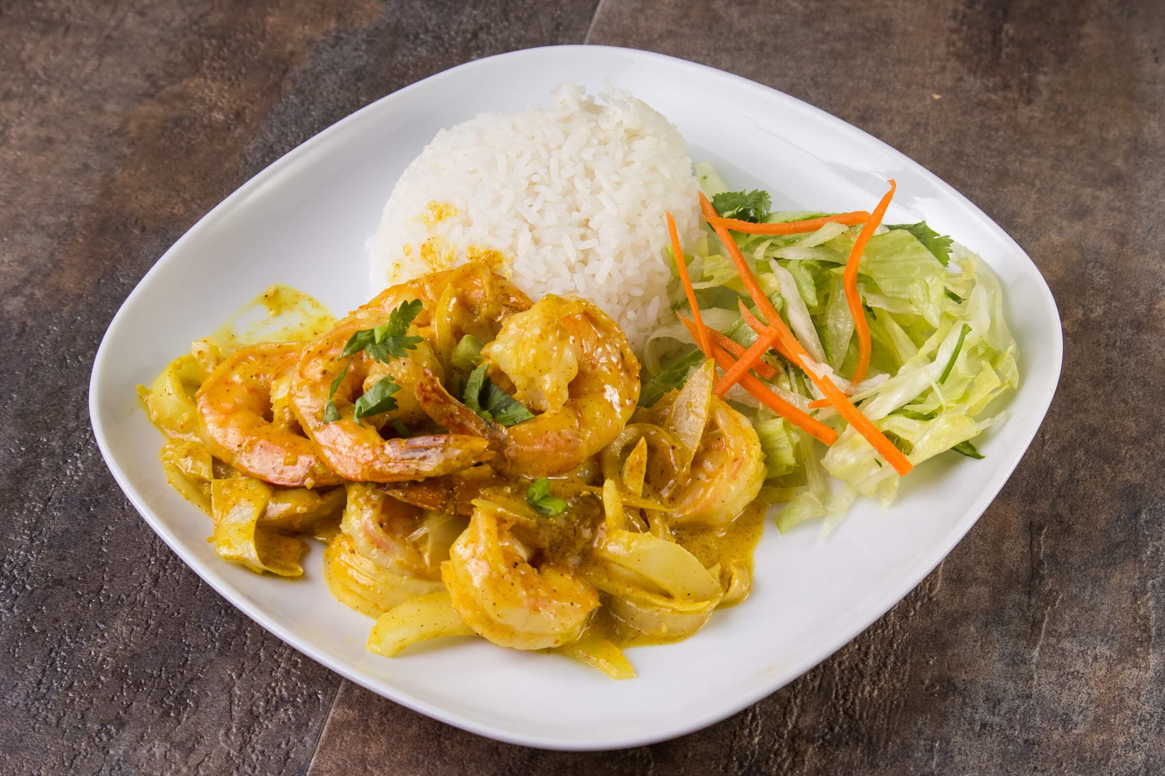 Pan-Fried Spicy Lemongrass Chicken Curry
