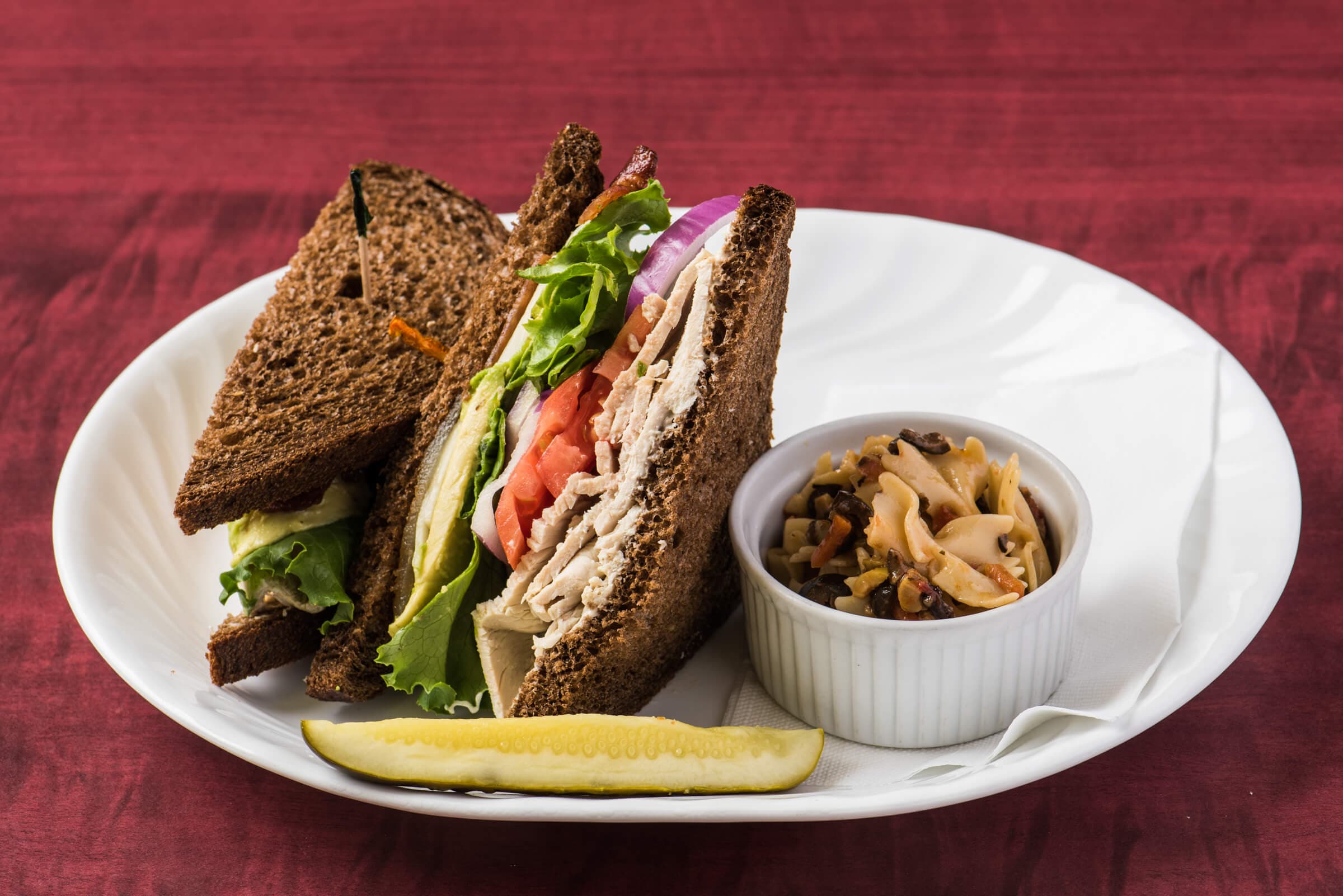 Turkey and Avocado Sandwich