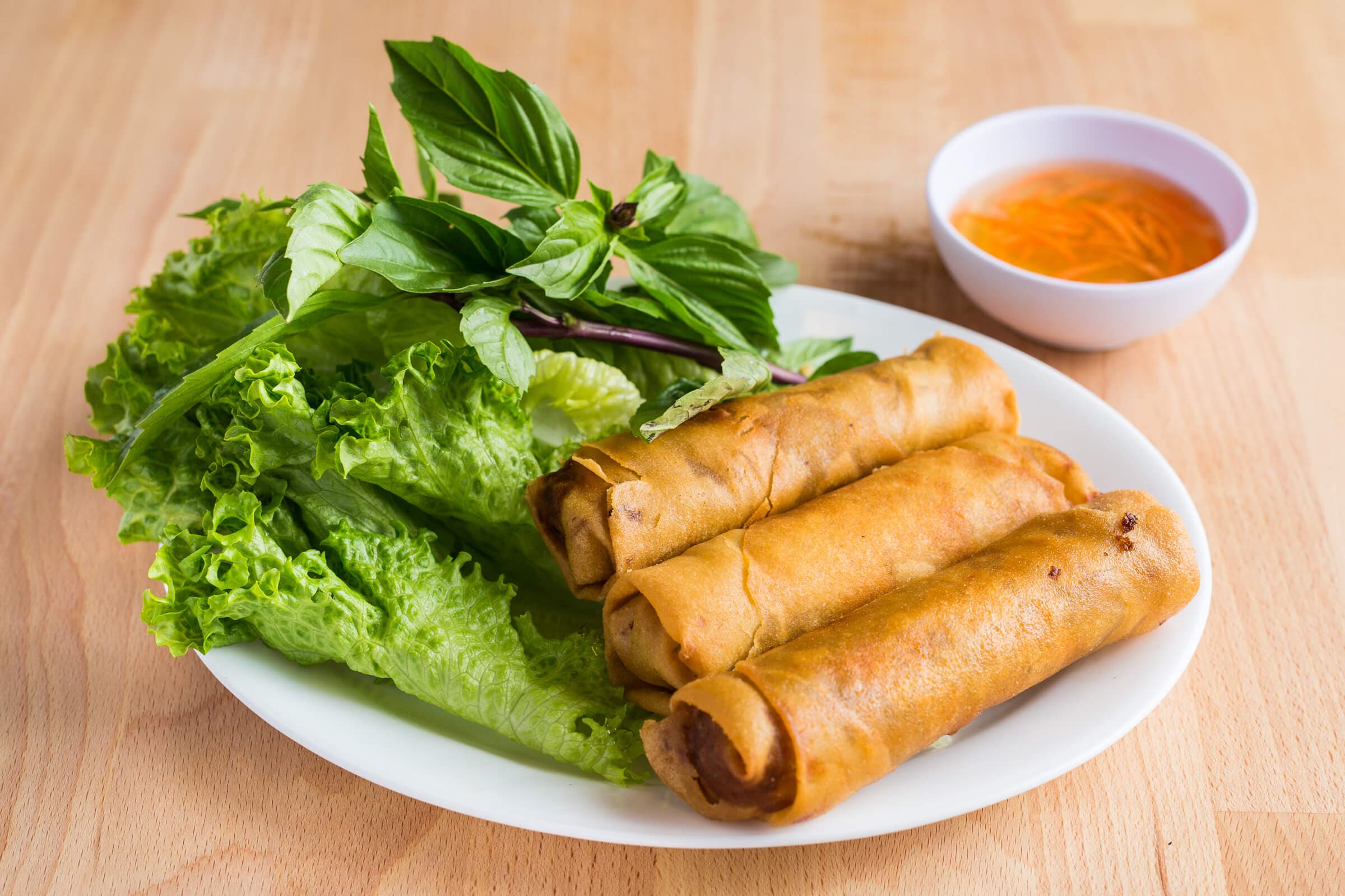 13. Spring Rolls (3 pcs)