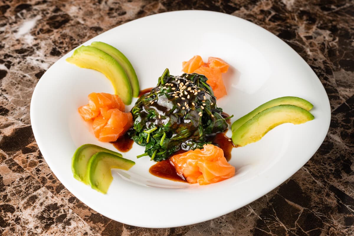 Gommae with Salmon and Avocado