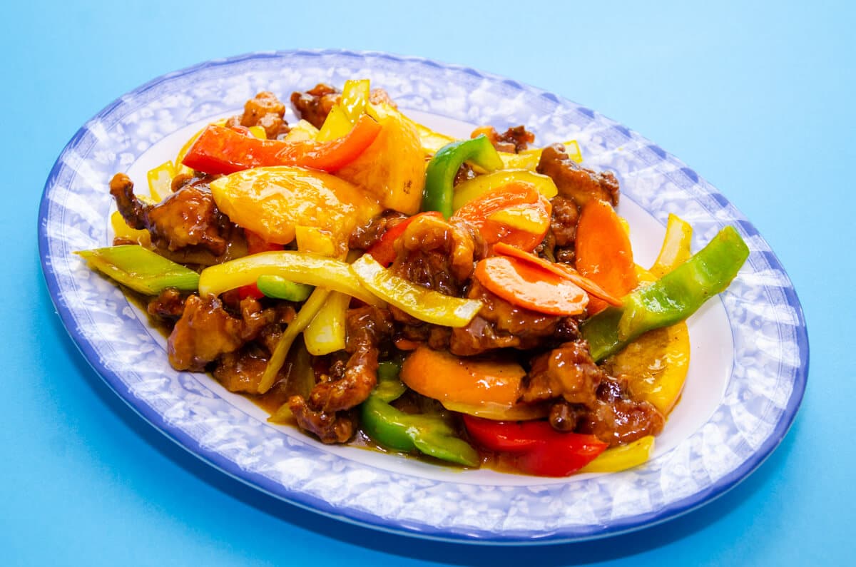 62. Crispy Orange Chicken Stir Fry