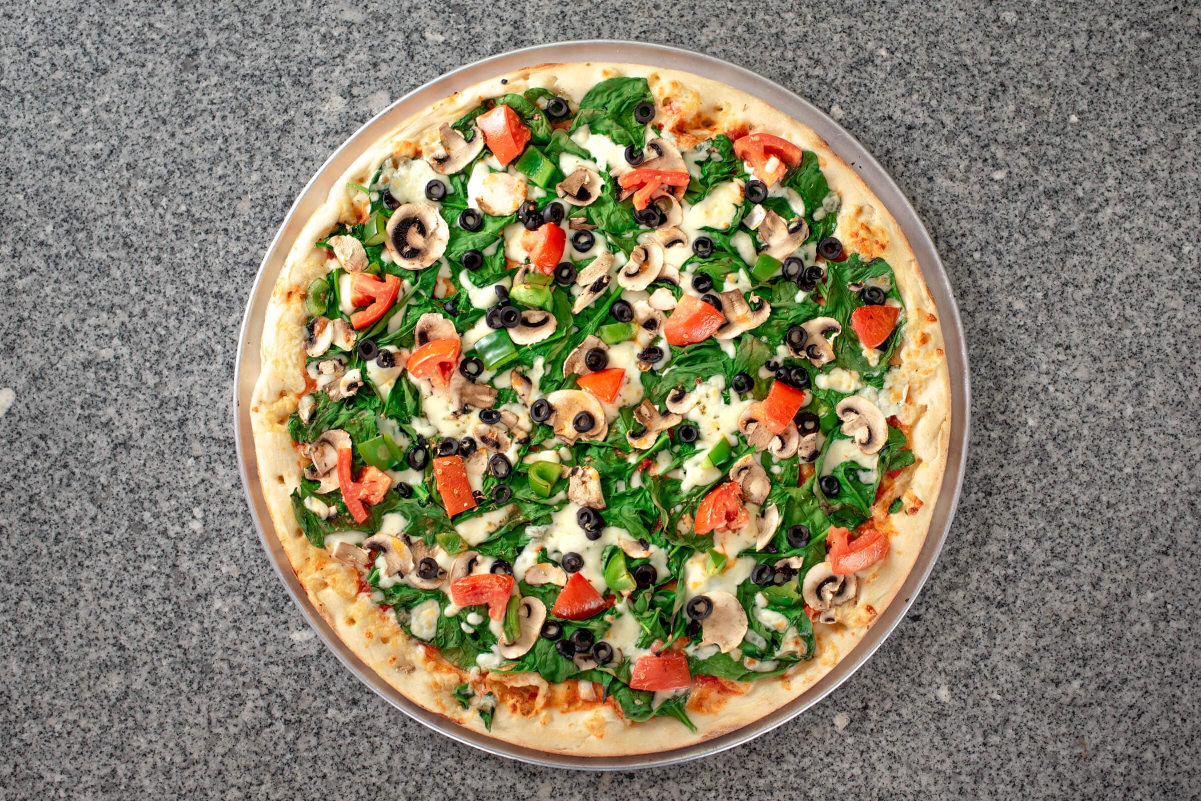 4. X-Large Classic Veggie Pizza