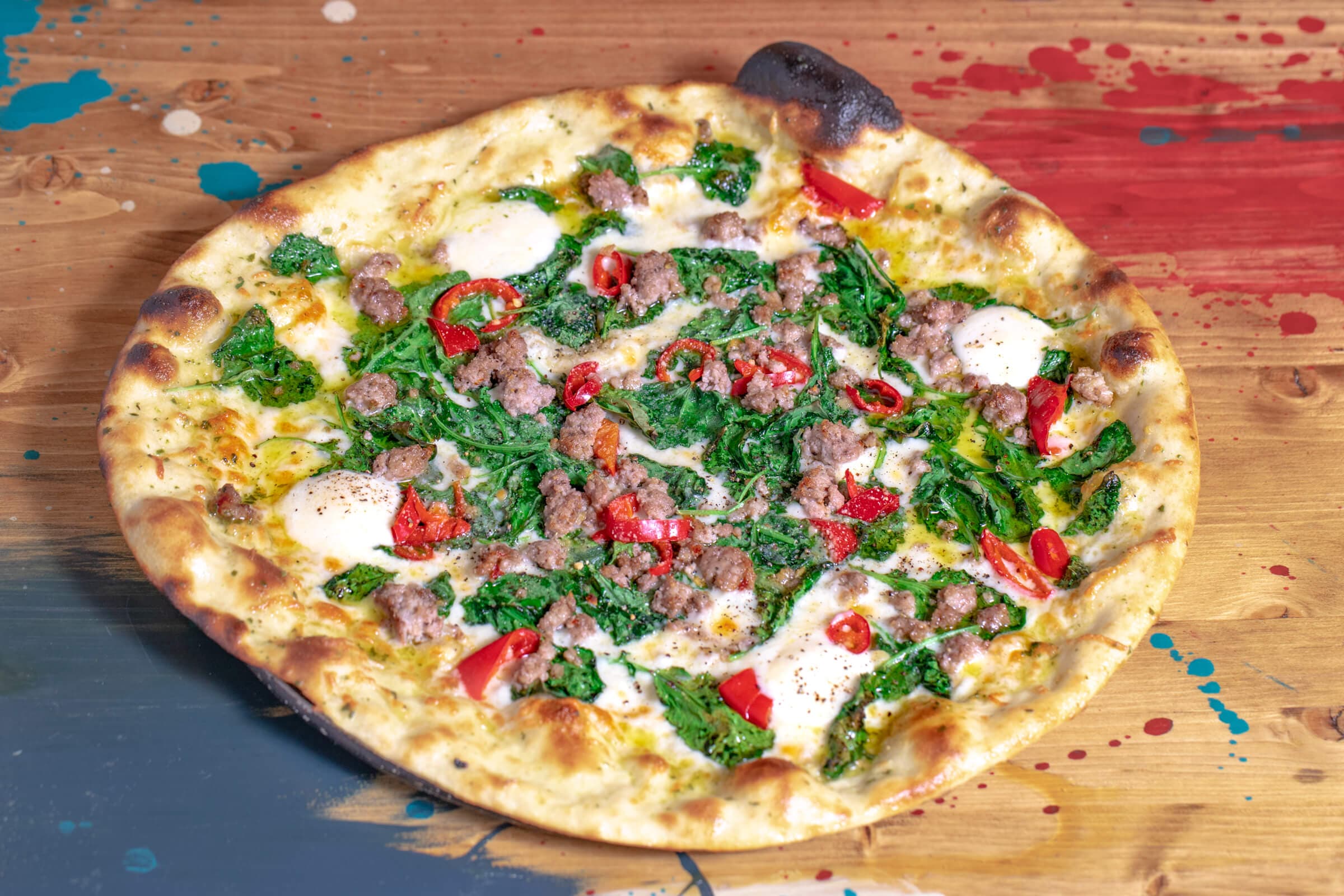 18" Superior Sausage Pizza