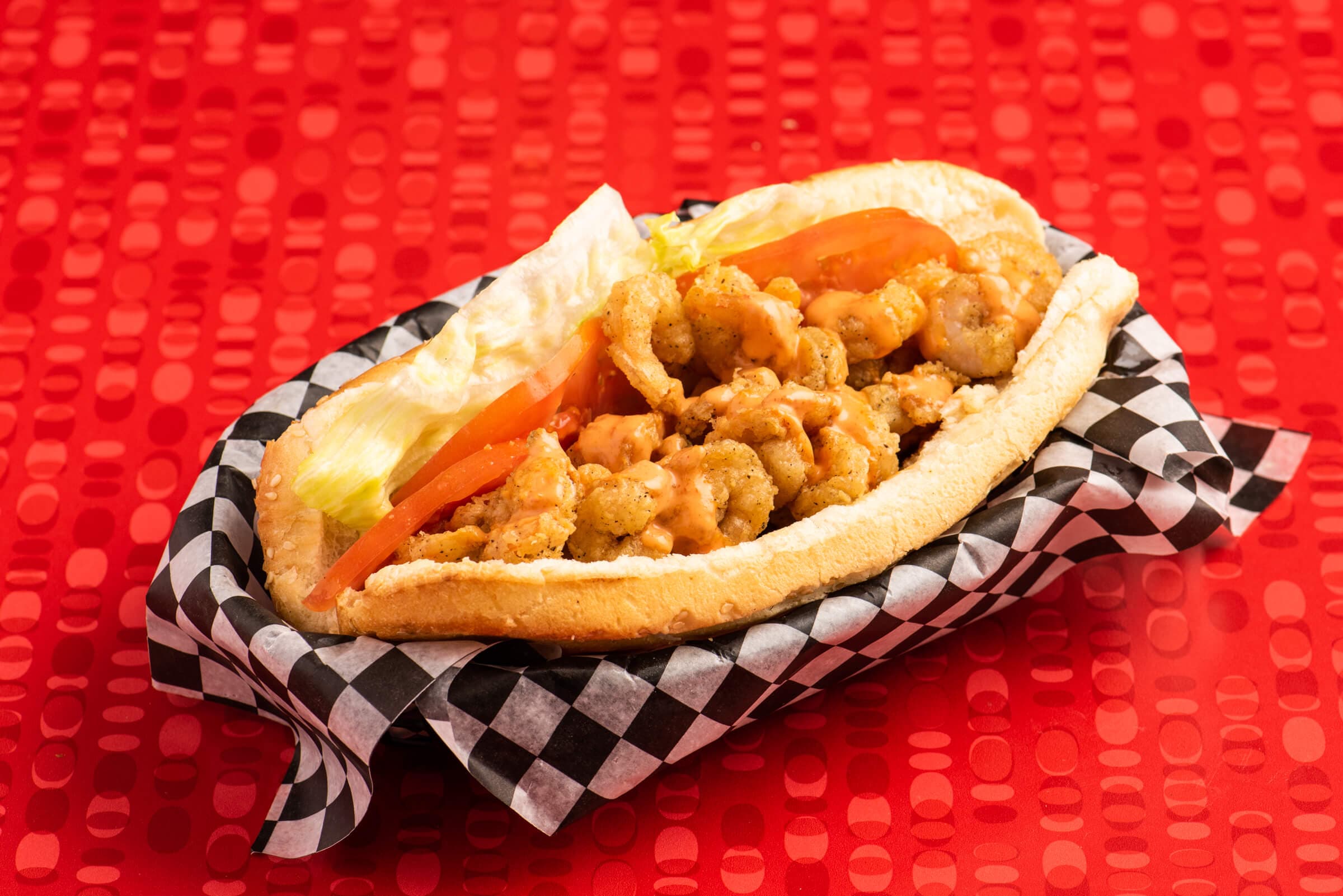 PoBoy Shrimp Sandwich