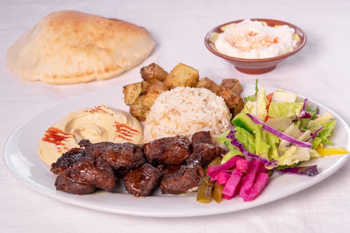 9. Shish (Filet Mignon) Kabab (2 pcs)