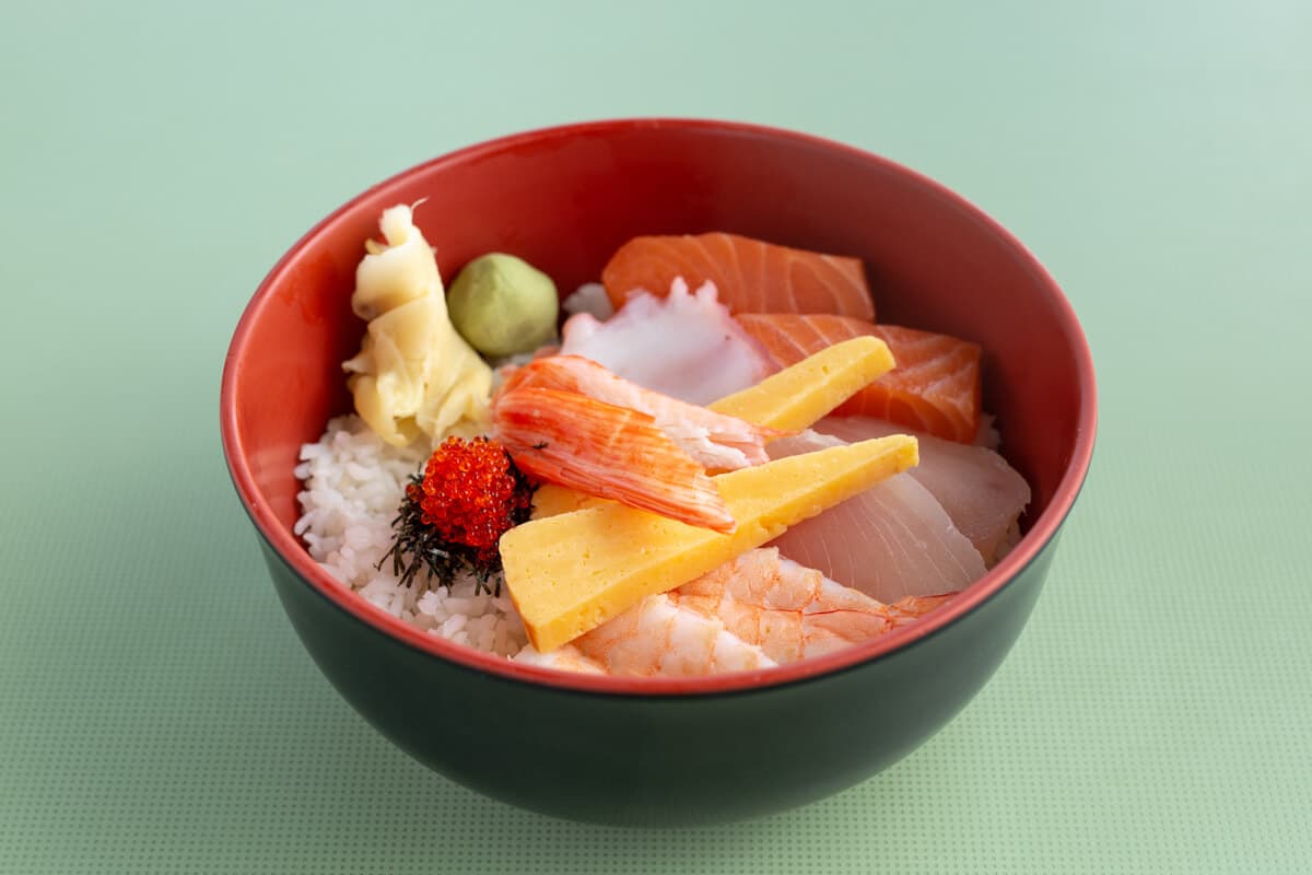 Assorted Sashimi Rice Bowl